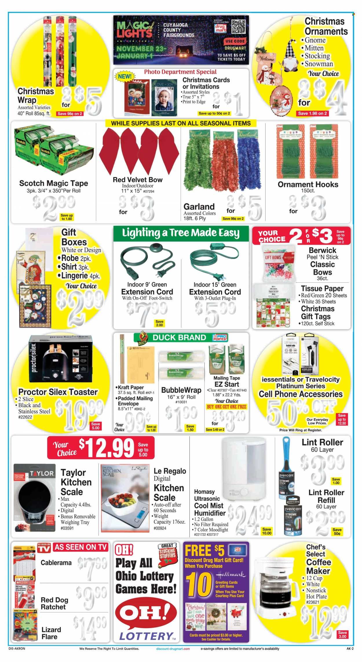 Discount Drug Mart (OH) Weekly Ad Flyer Specials November 30 to December 6, 2022