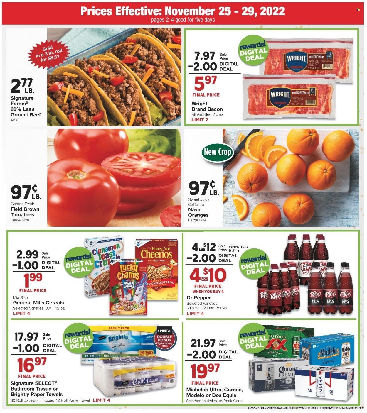 United Supermarkets (TX) Weekly Ad Flyer Specials November 25 to November 29, 2022