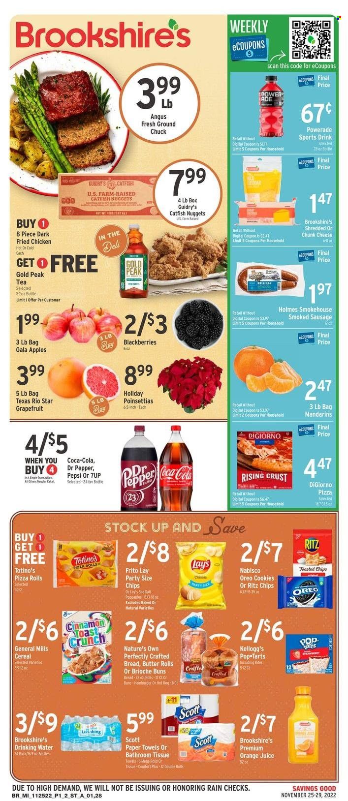 Brookshires (AR, LA, TX) Weekly Ad Flyer Specials November 25 to November 29, 2022