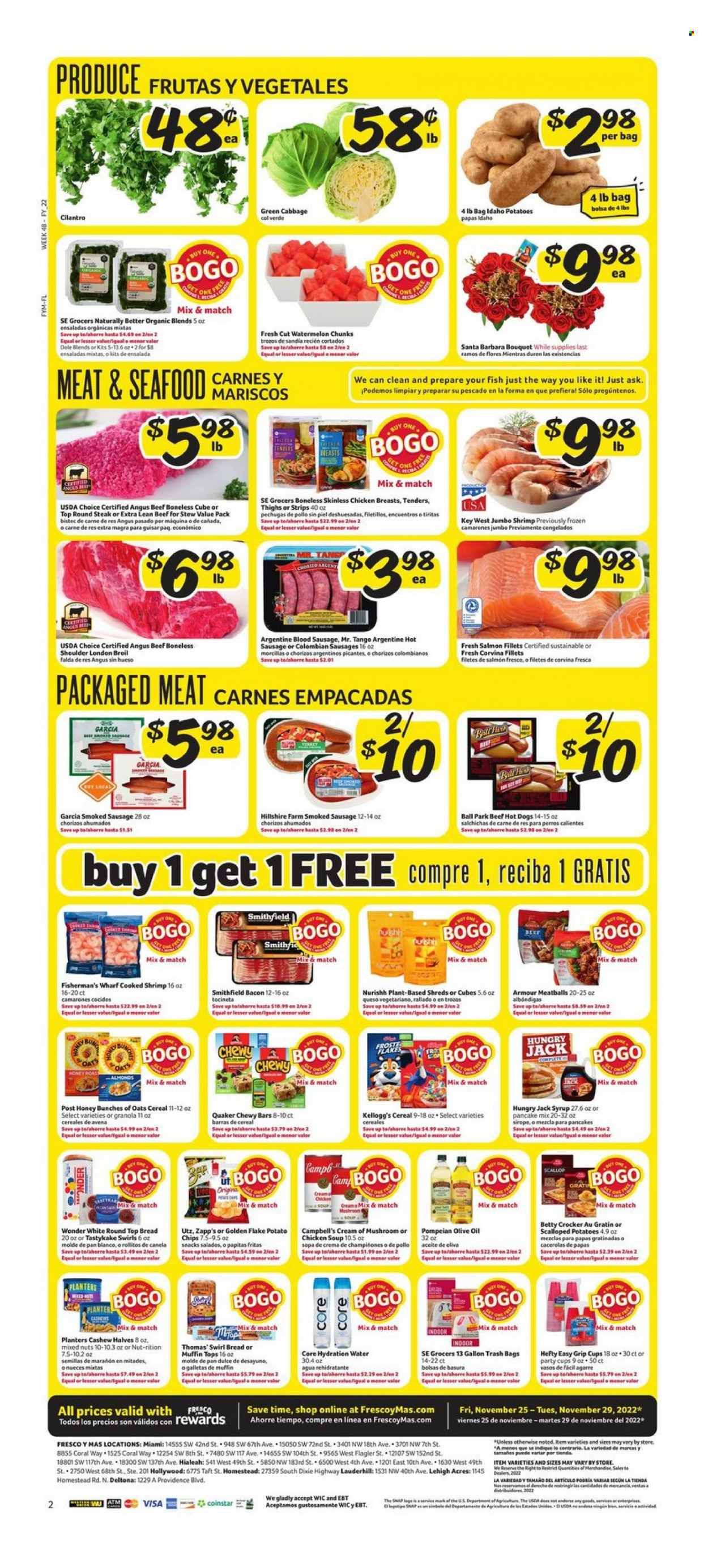 Fresco y Más (FL) Weekly Ad Flyer Specials November 25 to November 29, 2022