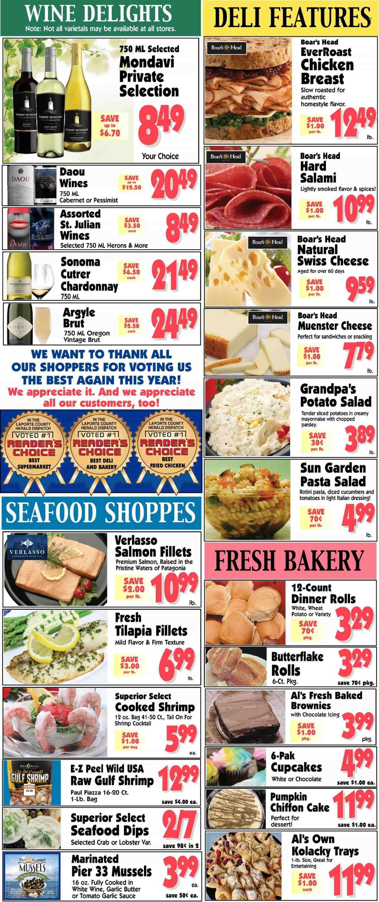Al's Supermarket (IN) Weekly Ad Flyer Specials November 25 to December 1, 2022