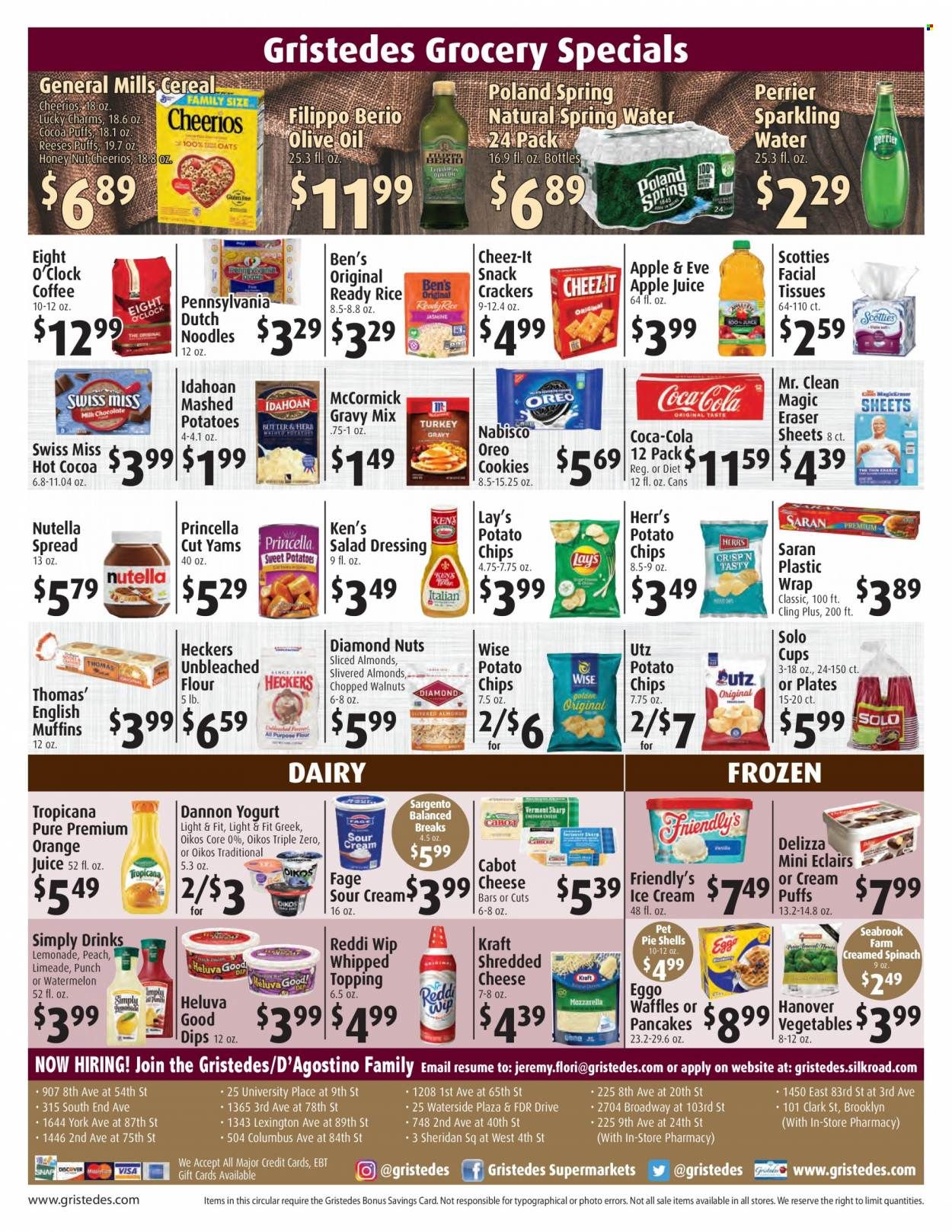 Gristedes (NY) Weekly Ad Flyer Specials November 25 to December 1, 2022