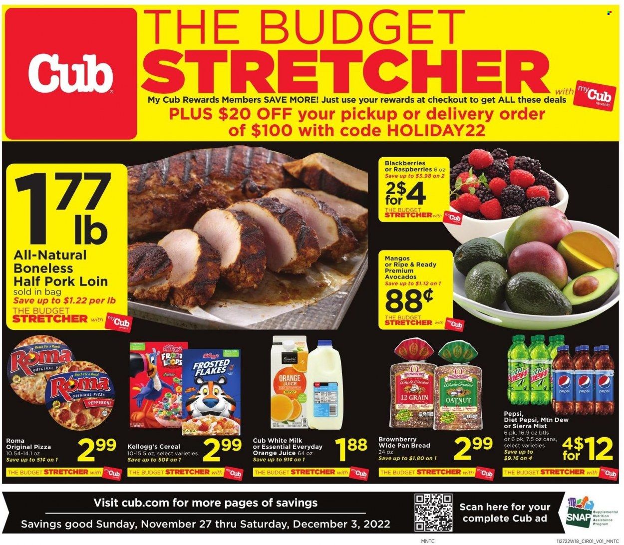 Cub Foods (MN) Weekly Ad Flyer Specials November 27 to December 3, 2022