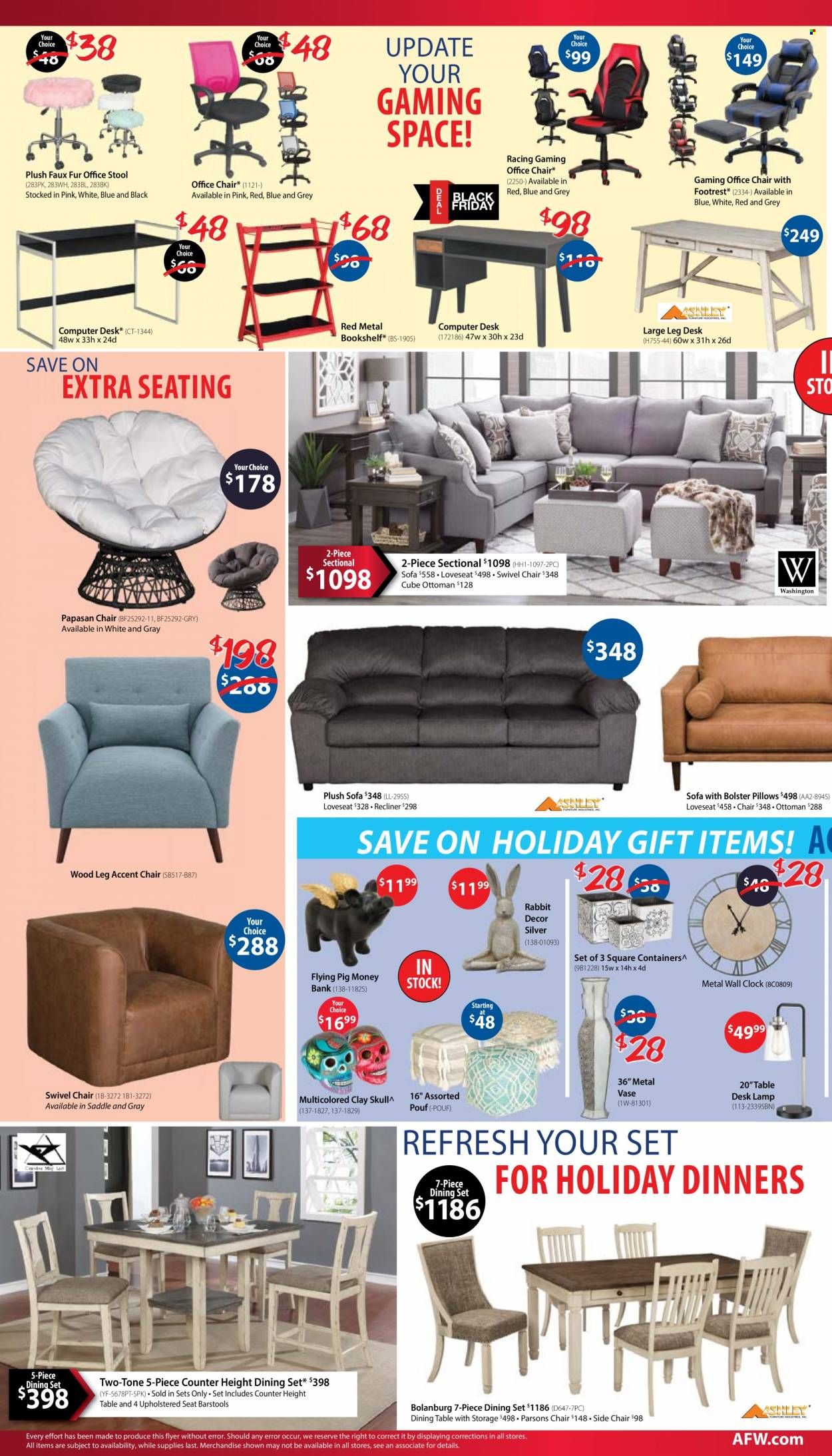 American Furniture Warehouse (AZ, CO, TX) Weekly Ad Flyer Specials November 25 to December 3, 2022