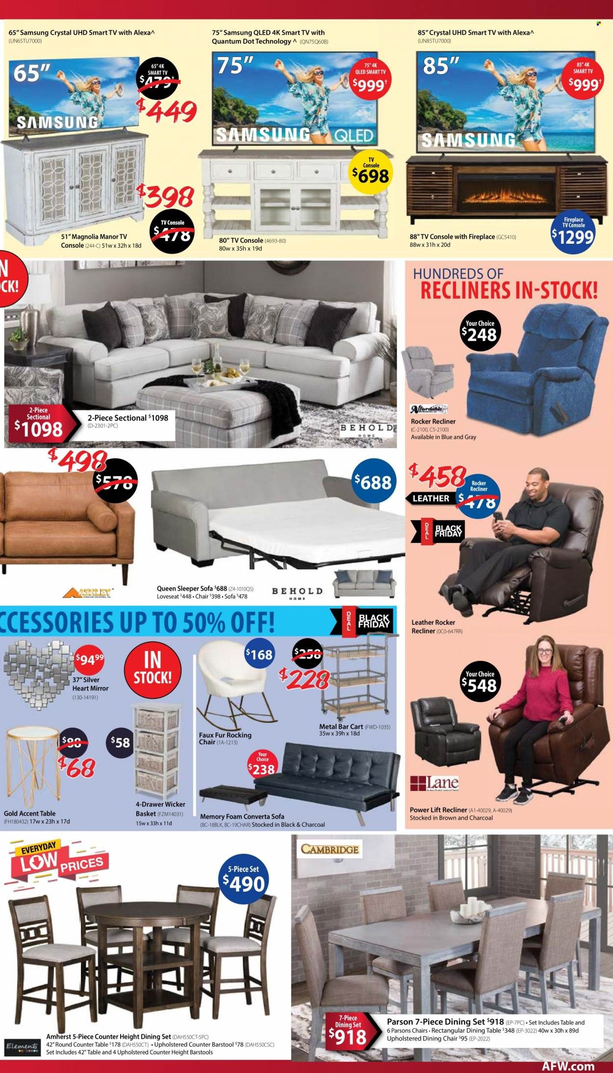American Furniture Warehouse (AZ, CO, TX) Weekly Ad Flyer Specials November 25 to December 3, 2022
