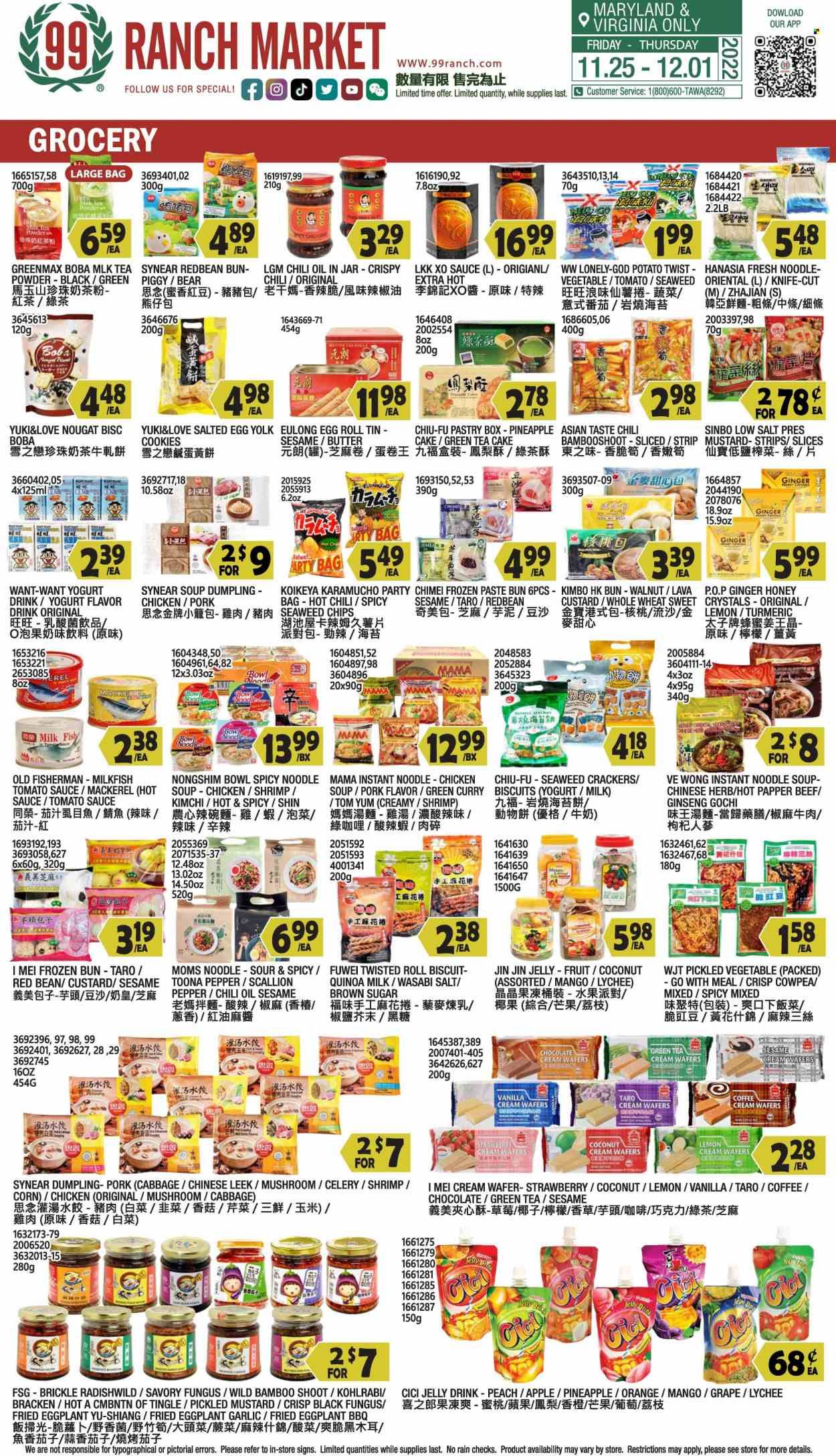 99 Ranch Market (10, MD) Weekly Ad Flyer Specials November 25 to December 1, 2022