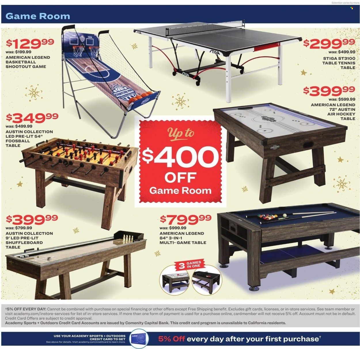 Academy Sports + Outdoors Weekly Ad Flyer Specials November 27 to December 11, 2022