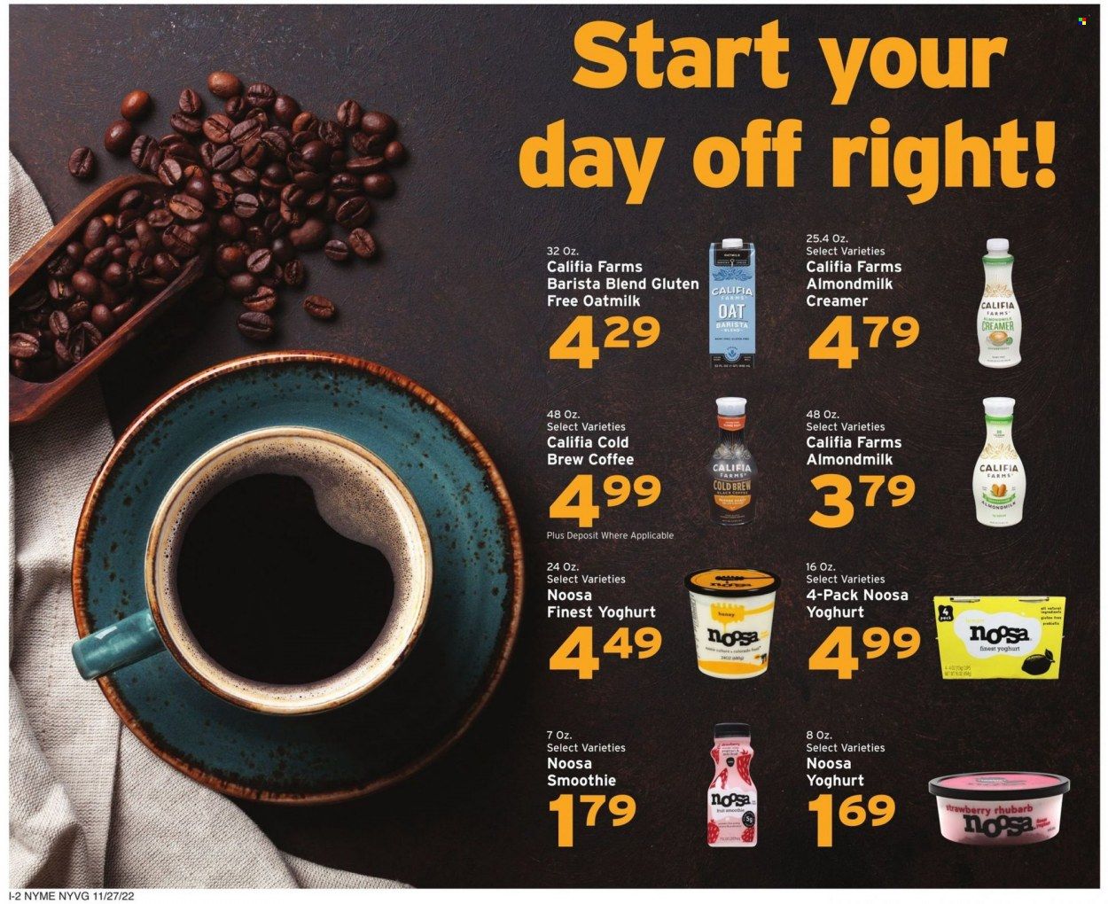 Hannaford (NY) Weekly Ad Flyer Specials November 27 to December 3, 2022