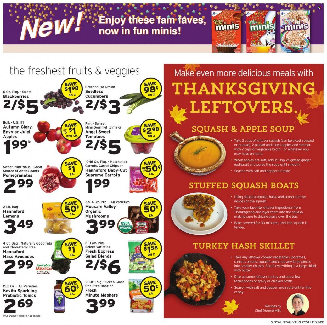 Hannaford (NY) Weekly Ad Flyer Specials November 27 to December 3, 2022
