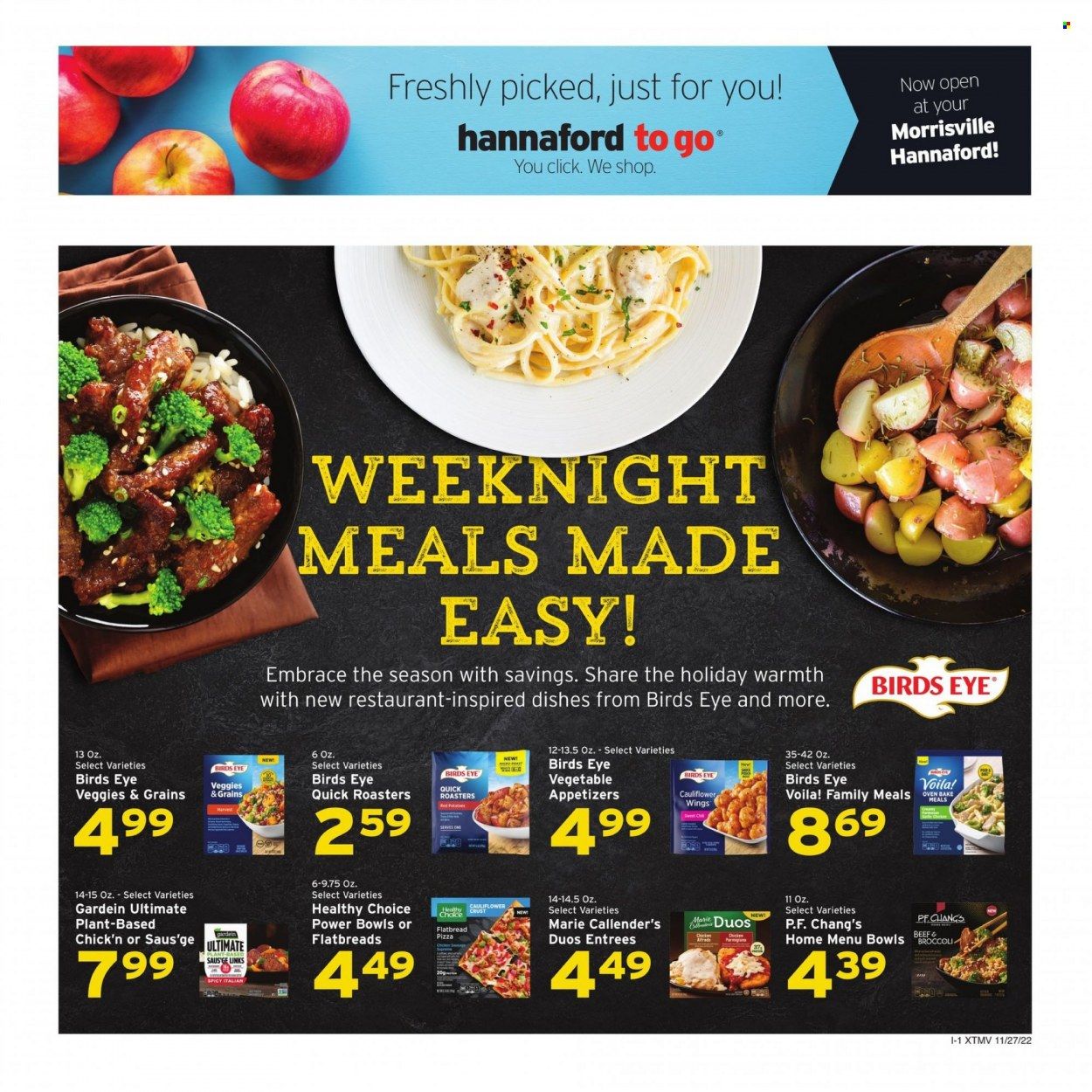 Hannaford (VT) Weekly Ad Flyer Specials November 27 to December 3, 2022