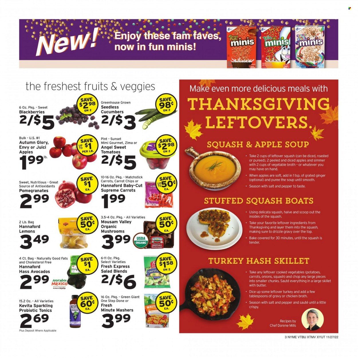 Hannaford (VT) Weekly Ad Flyer Specials November 27 to December 3, 2022