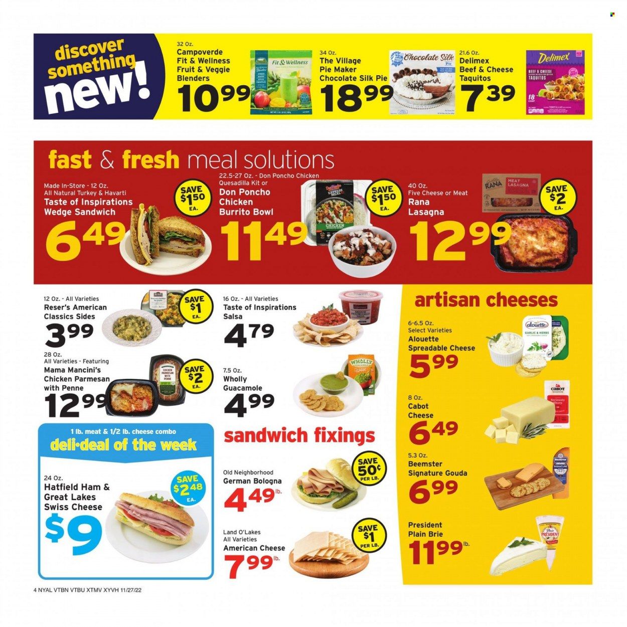 Hannaford (VT) Weekly Ad Flyer Specials November 27 to December 3, 2022