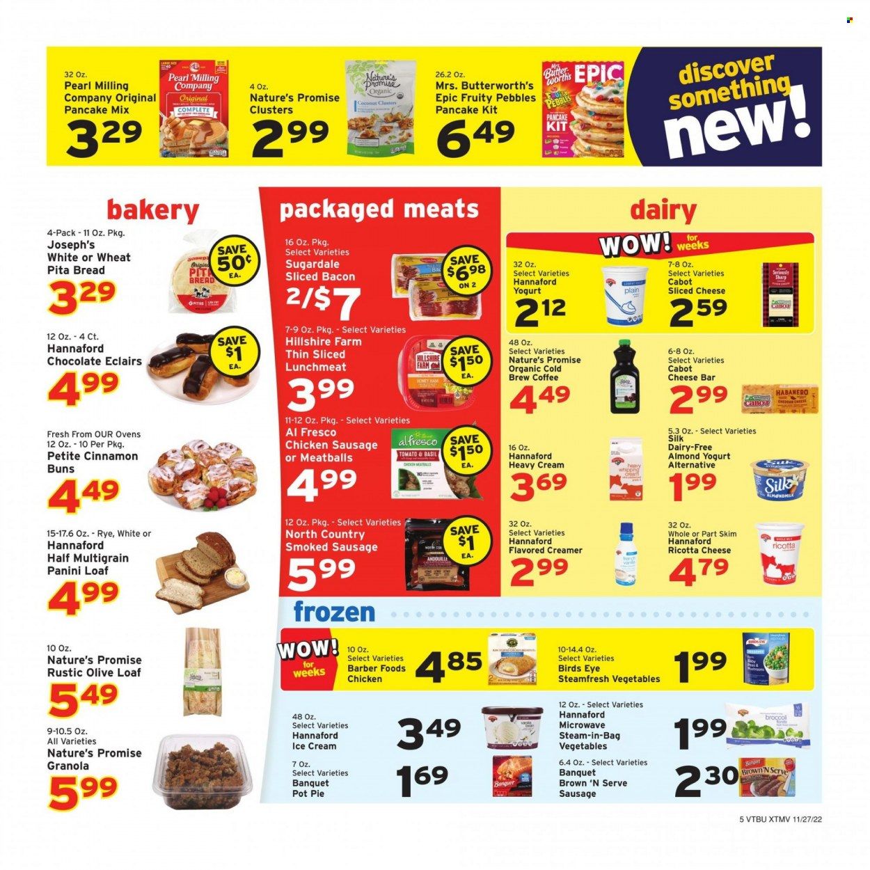 Hannaford (VT) Weekly Ad Flyer Specials November 27 to December 3, 2022