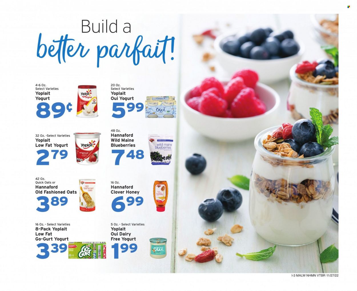 Hannaford (NH) Weekly Ad Flyer Specials November 27 to December 3, 2022