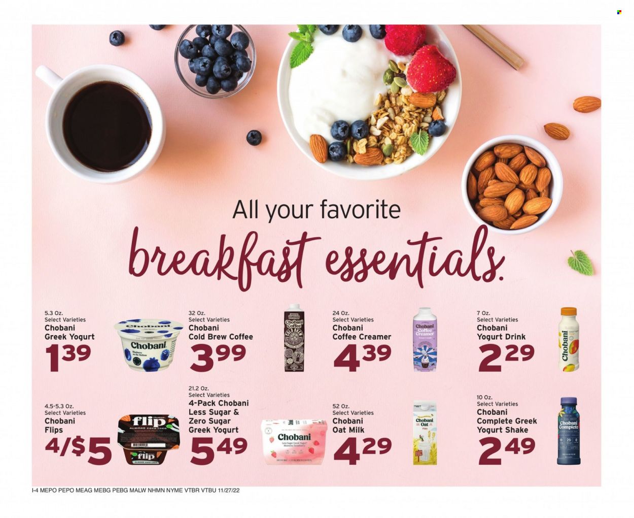 Hannaford (NH) Weekly Ad Flyer Specials November 27 to December 3, 2022