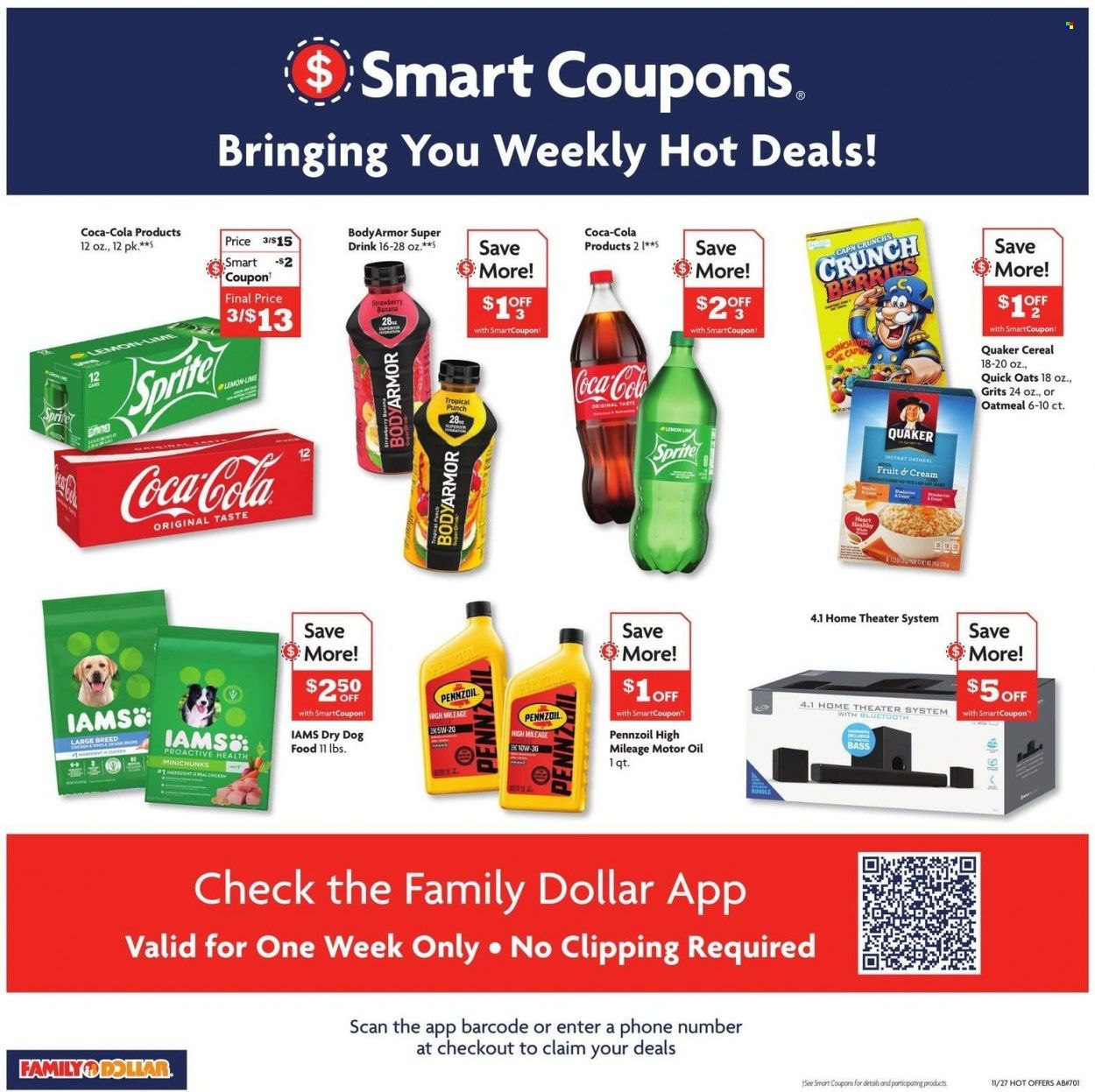 Family Dollar Weekly Ad Flyer Specials November 27 to December 3, 2022