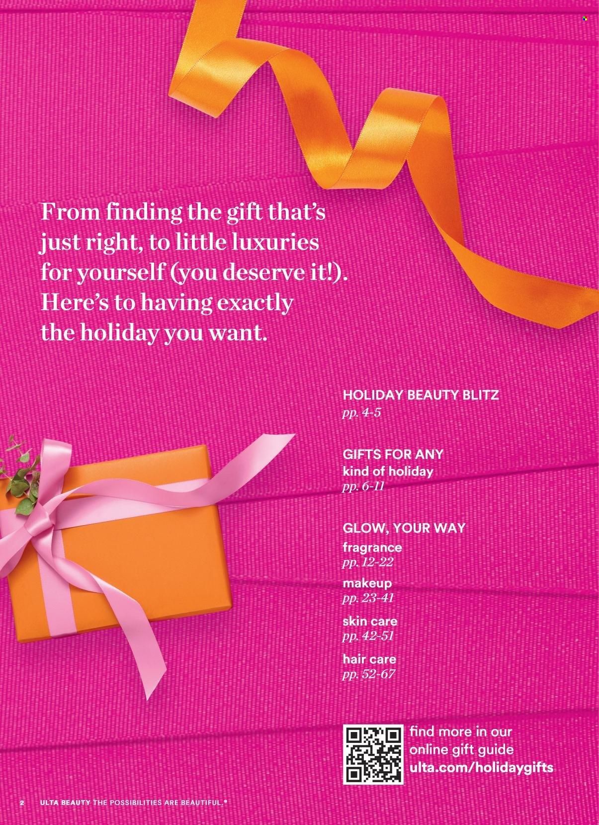 Ulta Beauty Weekly Ad Flyer Specials November 27 to December 24, 2022
