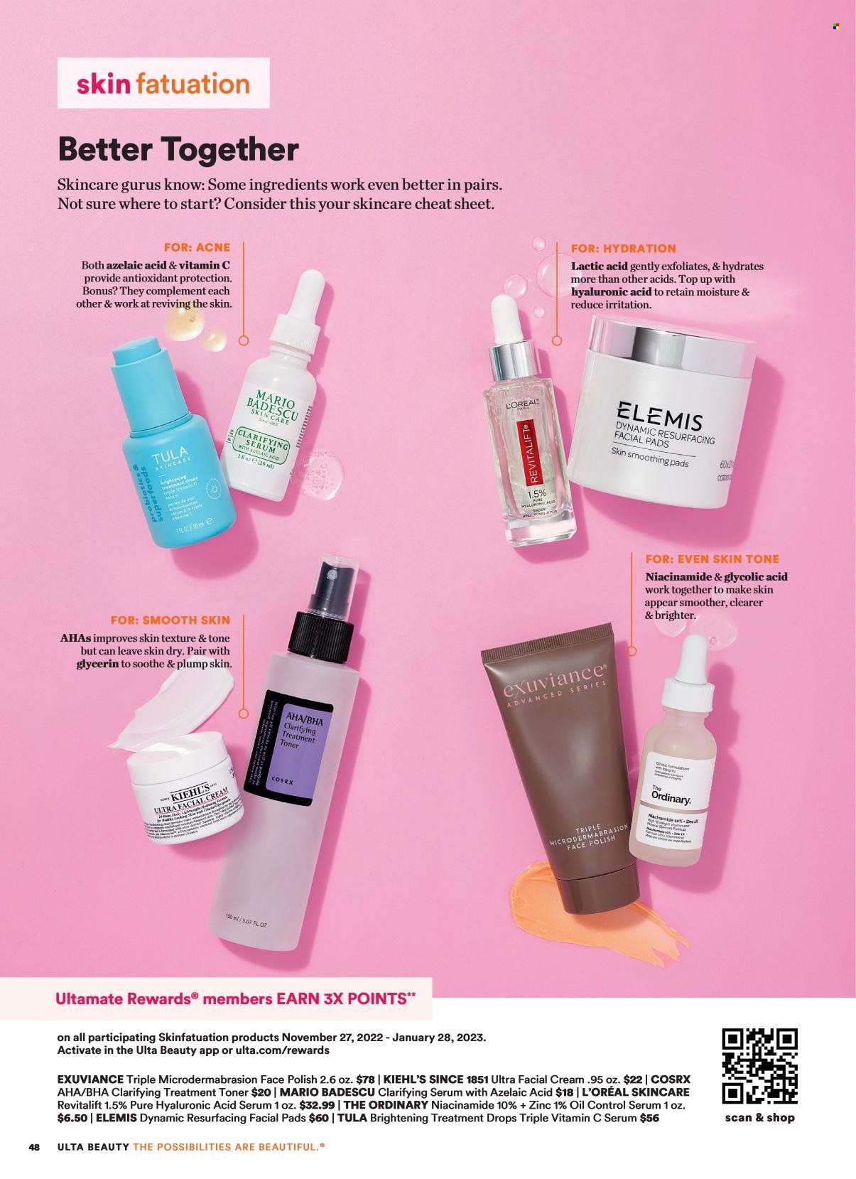 Ulta Beauty Weekly Ad Flyer Specials November 27 to December 24, 2022