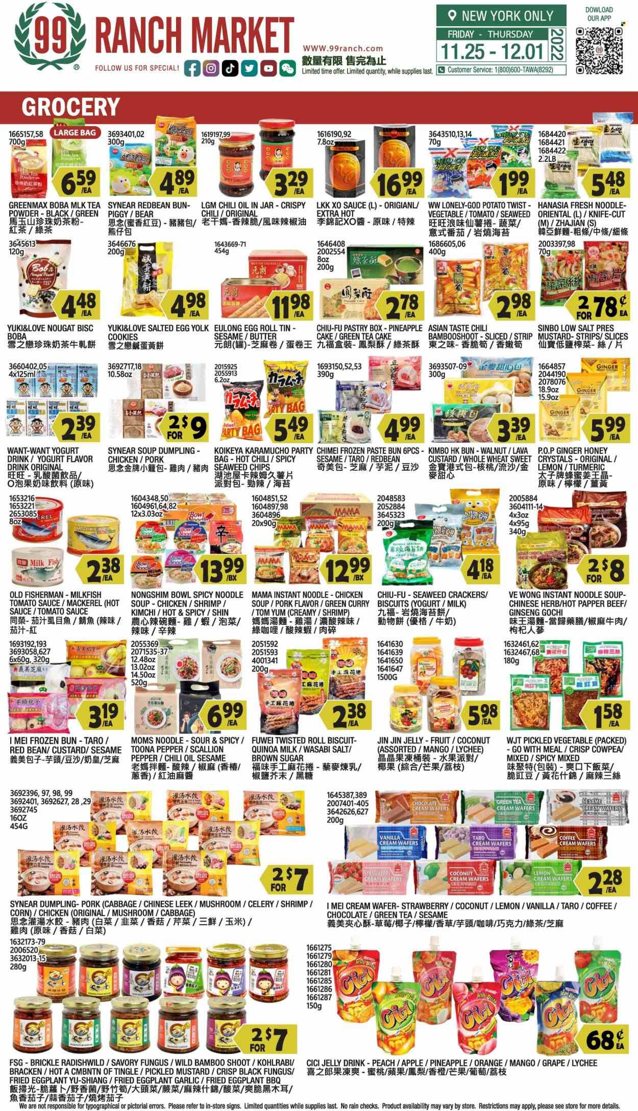 99 Ranch Market (15) Weekly Ad Flyer Specials November 25 to December 1, 2022