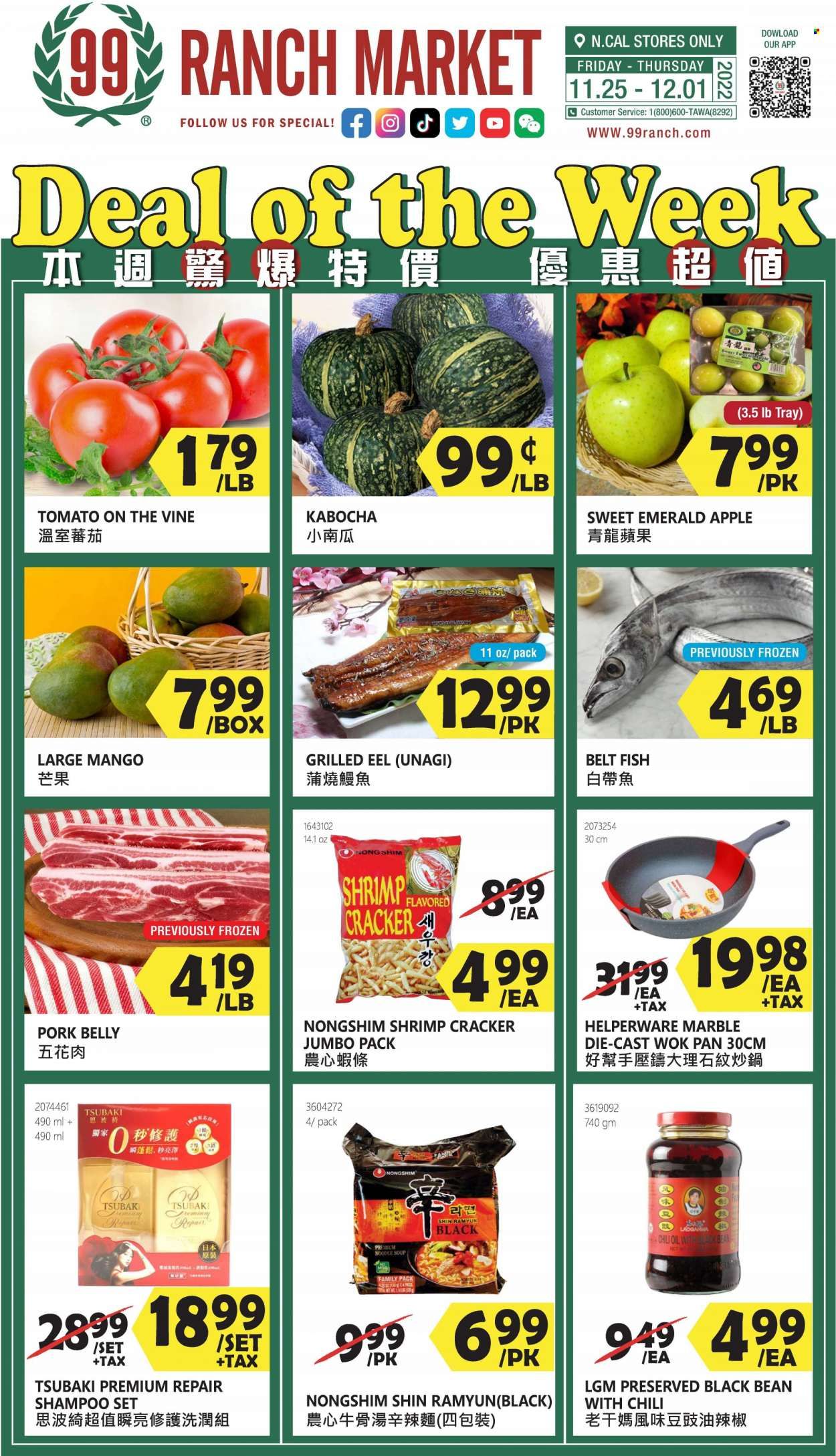 99 Ranch Market (92, CA) Weekly Ad Flyer Specials November 25 to December 1, 2022