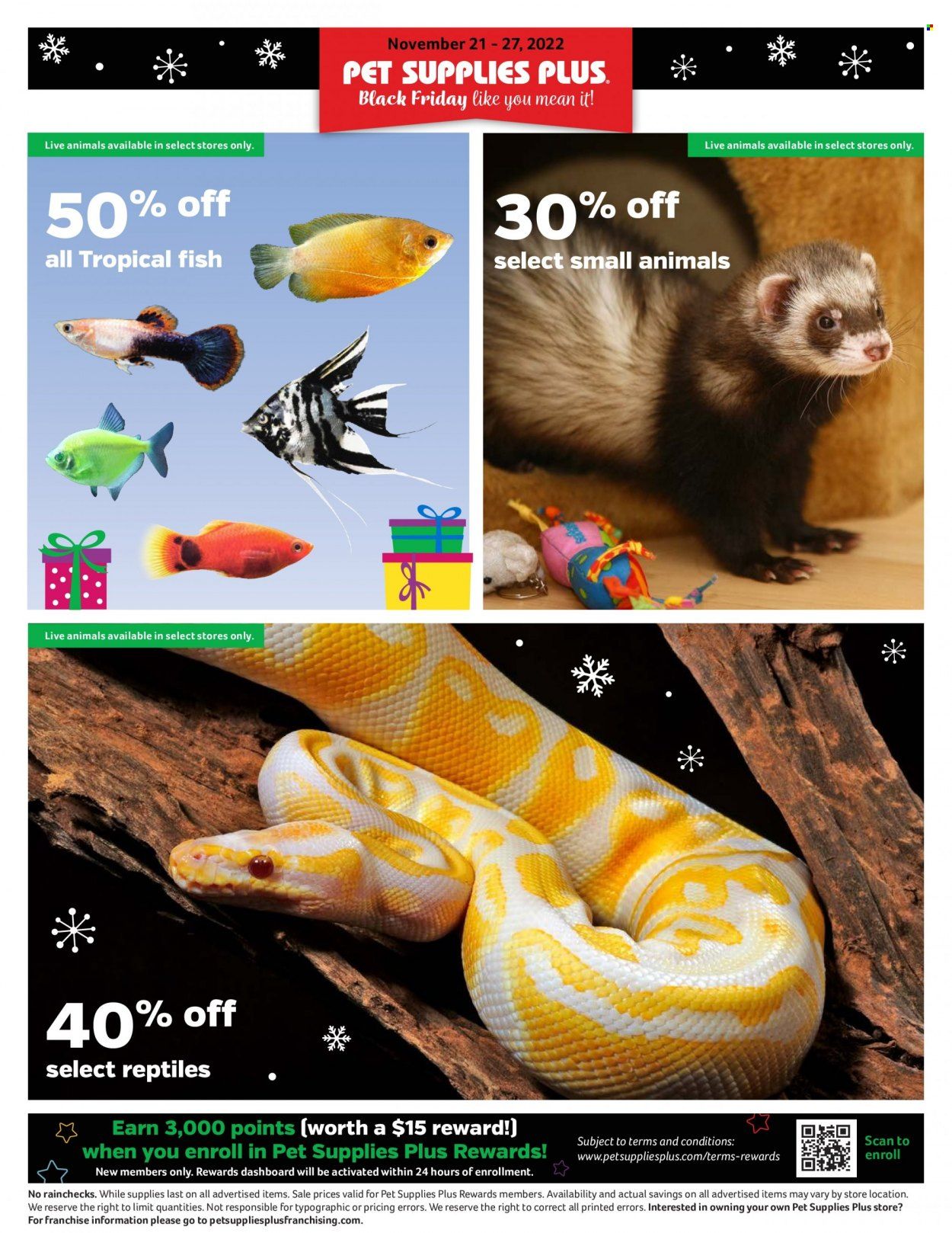 Pet Supplies Plus Weekly Ad Flyer Specials November 21 to November 27, 2022