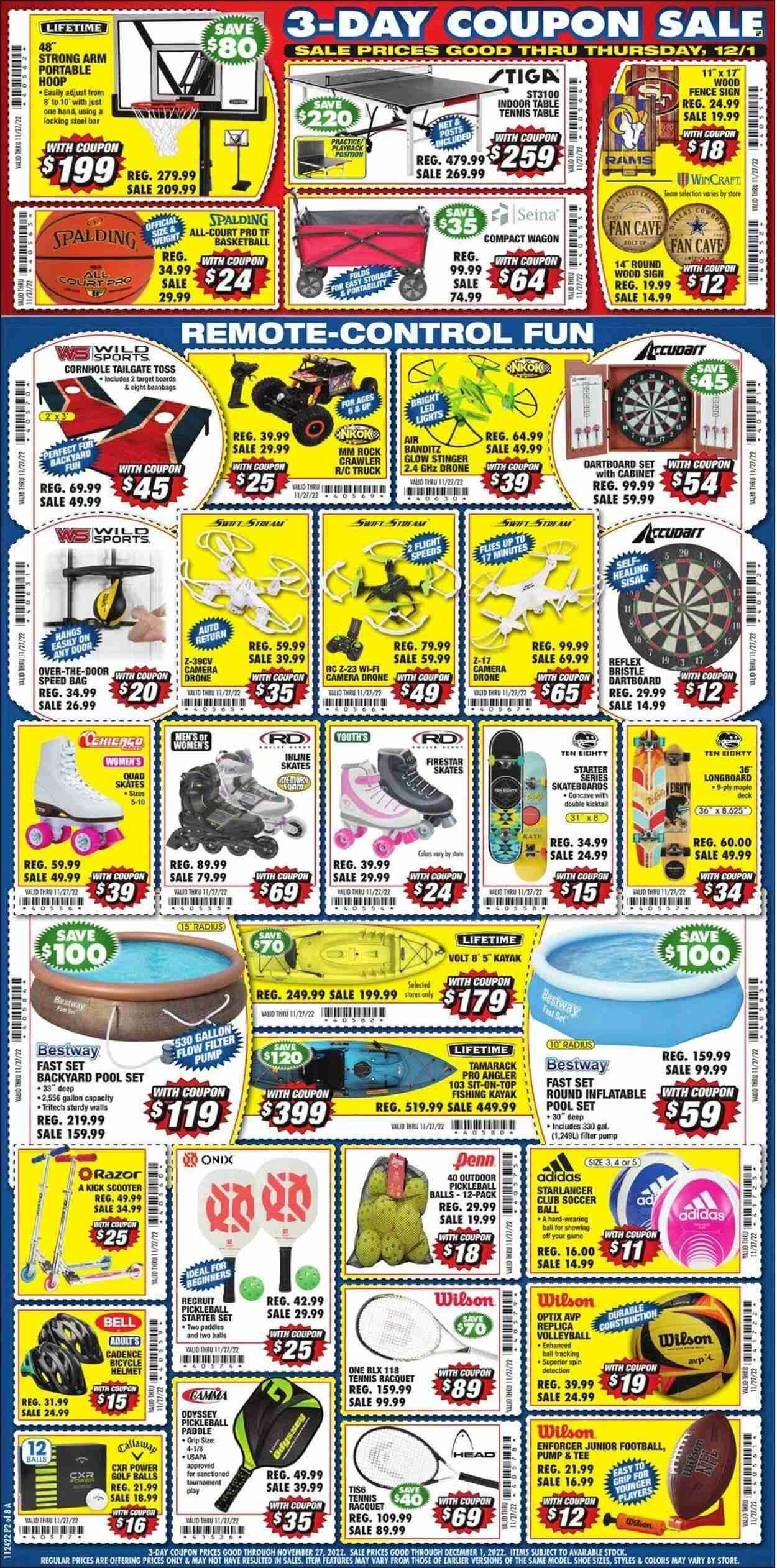 Big 5 (AZ, CA, CO, ID, NM, OR, UT, WA) Weekly Ad Flyer Specials November 26 to November 28, 2022