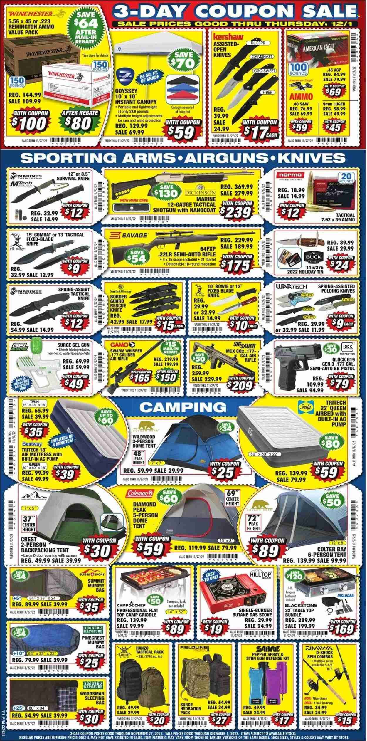 Big 5 (AZ, CA, CO, ID, NM, OR, UT, WA) Weekly Ad Flyer Specials November 26 to November 28, 2022