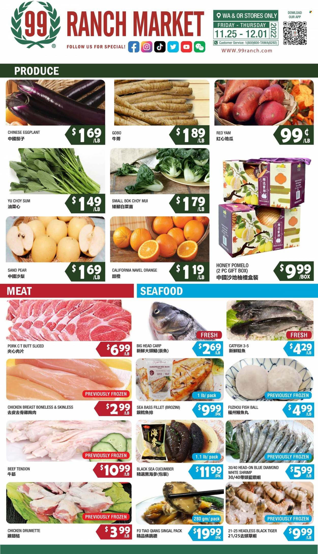 99 Ranch Market (OR) Weekly Ad Flyer Specials November 25 to December 1, 2022
