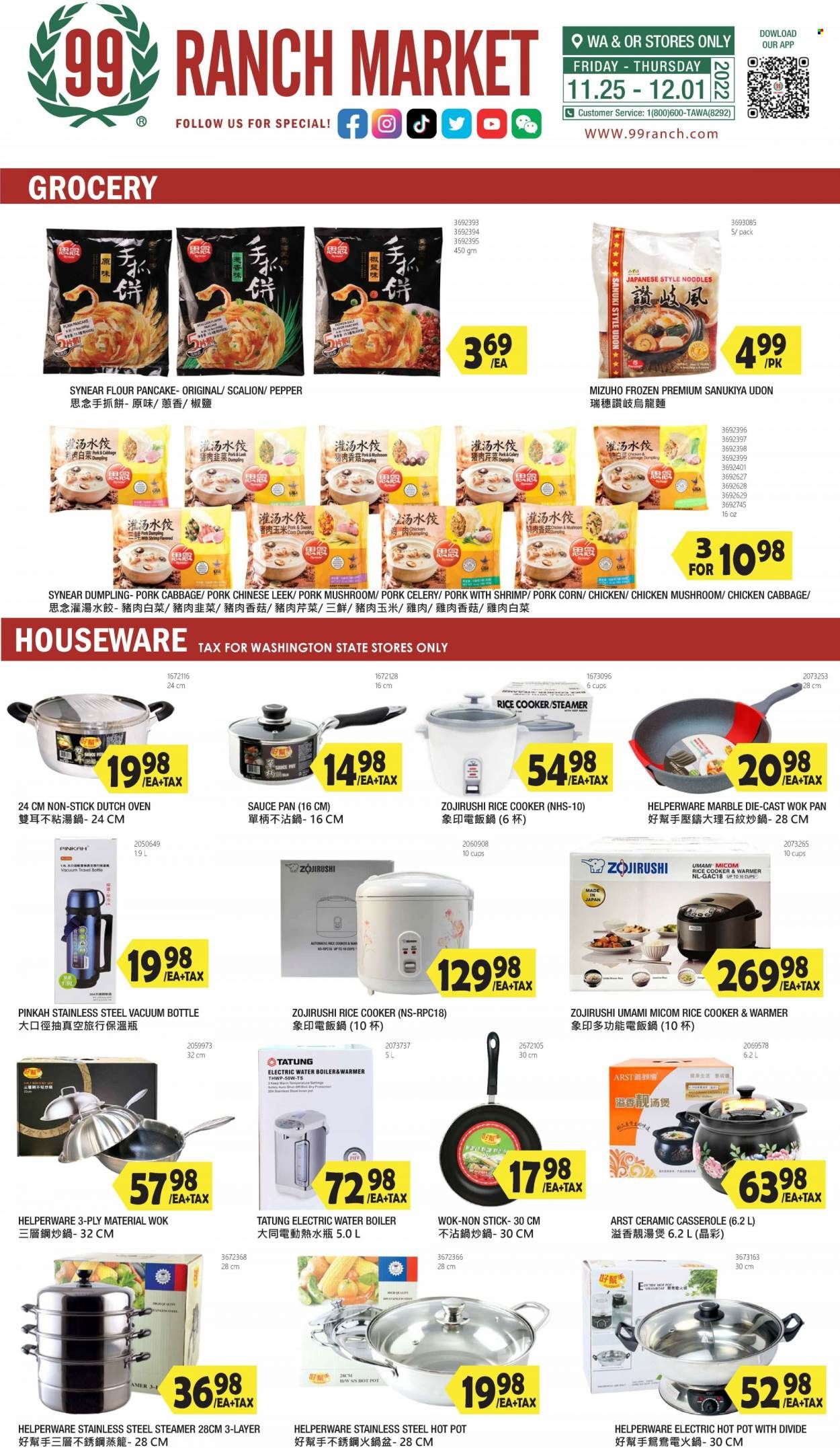 99 Ranch Market (OR) Weekly Ad Flyer Specials November 25 to December 1, 2022