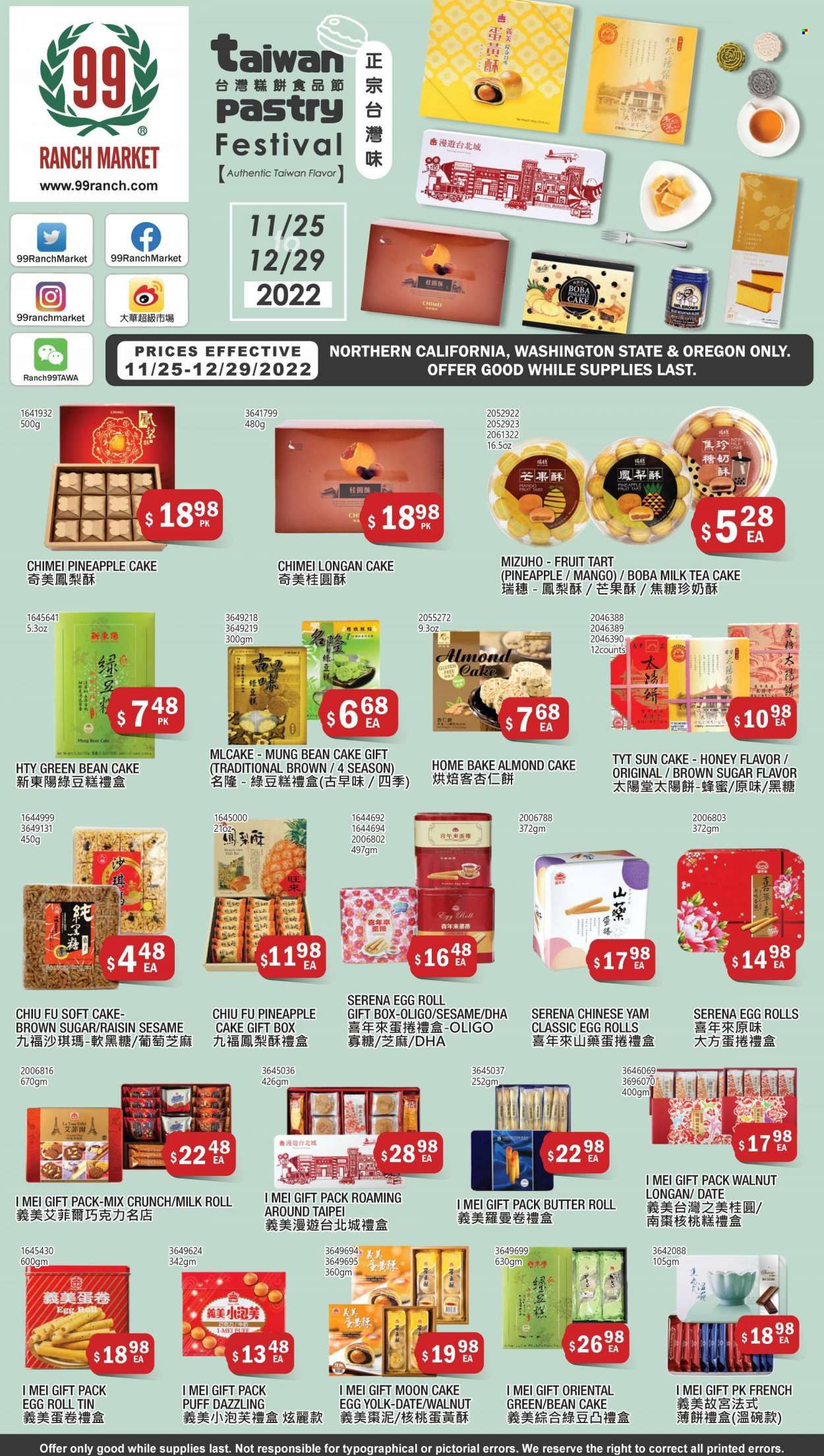 99 Ranch Market (OR) Weekly Ad Flyer Specials November 25 to December 1, 2022