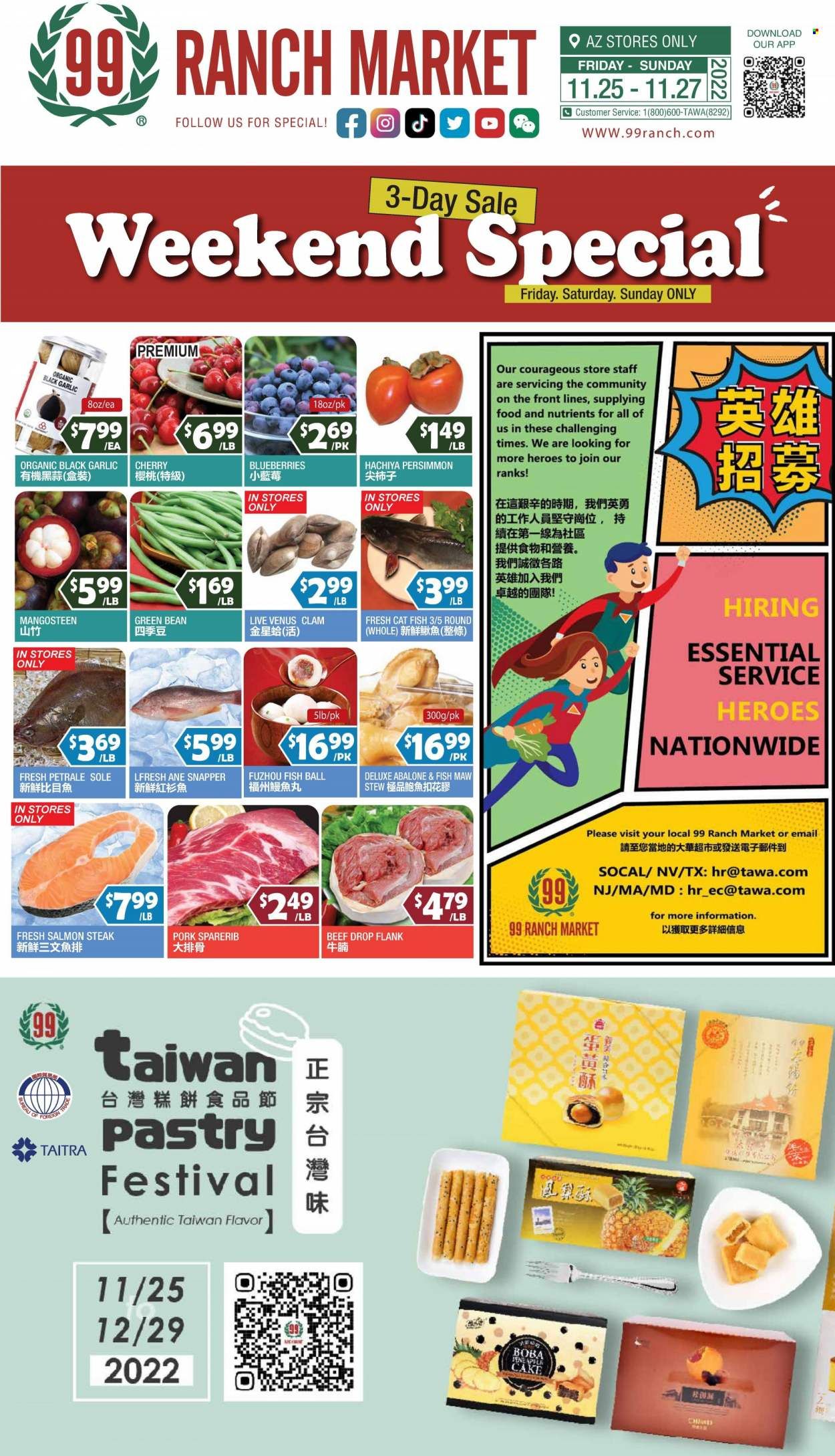 99 Ranch Market (19) Weekly Ad Flyer Specials November 25 to December 1, 2022