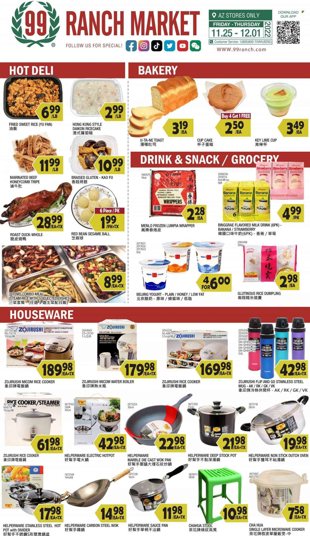 99 Ranch Market (19) Weekly Ad Flyer Specials November 25 to December 1, 2022