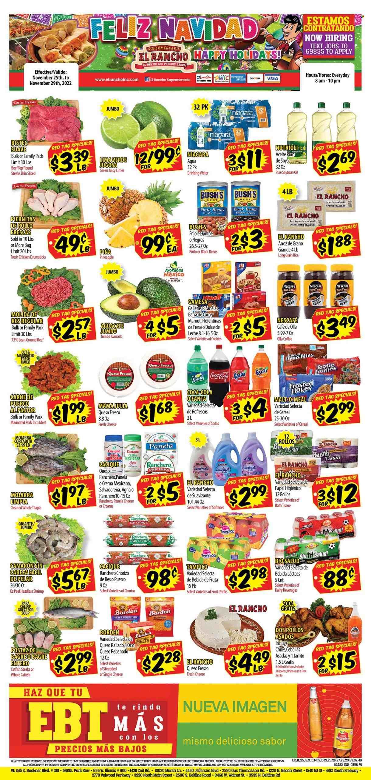 El Rancho (TX) Weekly Ad Flyer Specials November 25 to November 29, 2022