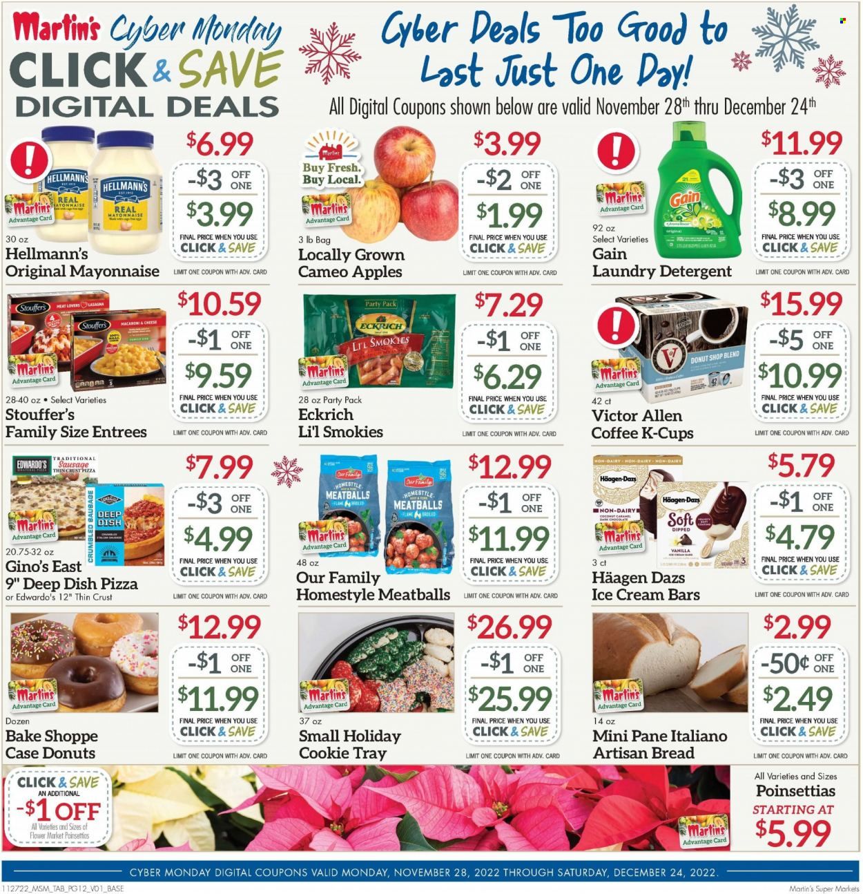 Martin’s (IN, MI) Weekly Ad Flyer Specials November 27 to December 3, 2022