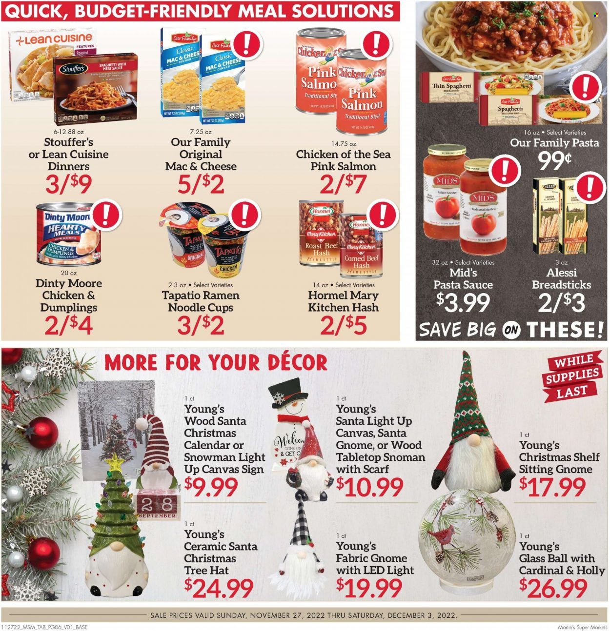 Martin’s (IN, MI) Weekly Ad Flyer Specials November 27 to December 3, 2022