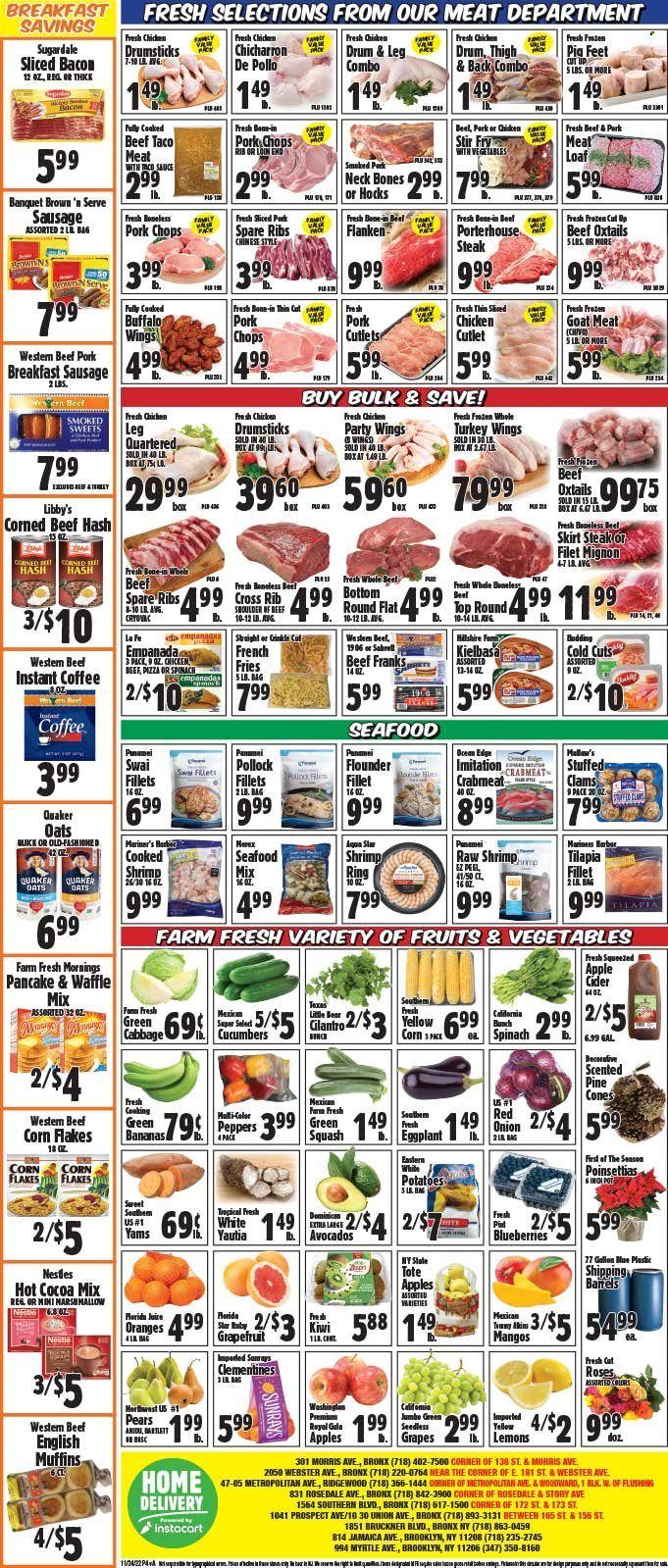 Western Beef (FL, NY) Weekly Ad Flyer Specials November 25 to November 30, 2022