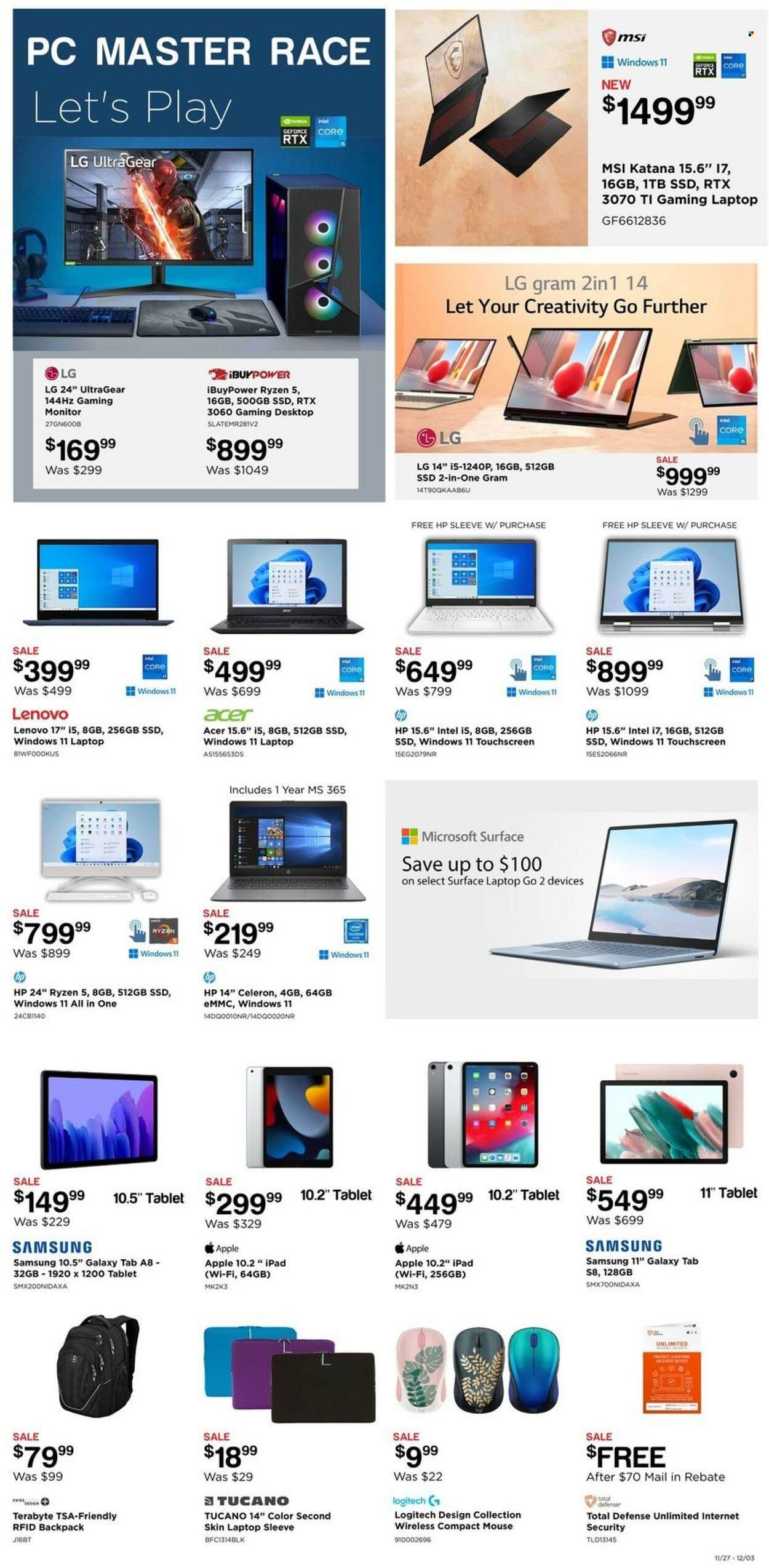 Electronic Express (AL, TN) Weekly Ad Flyer Specials November 27 to December 3, 2022