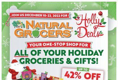 Natural Grocers Weekly Ad Flyer Specials December 10 to December 22, 2022
