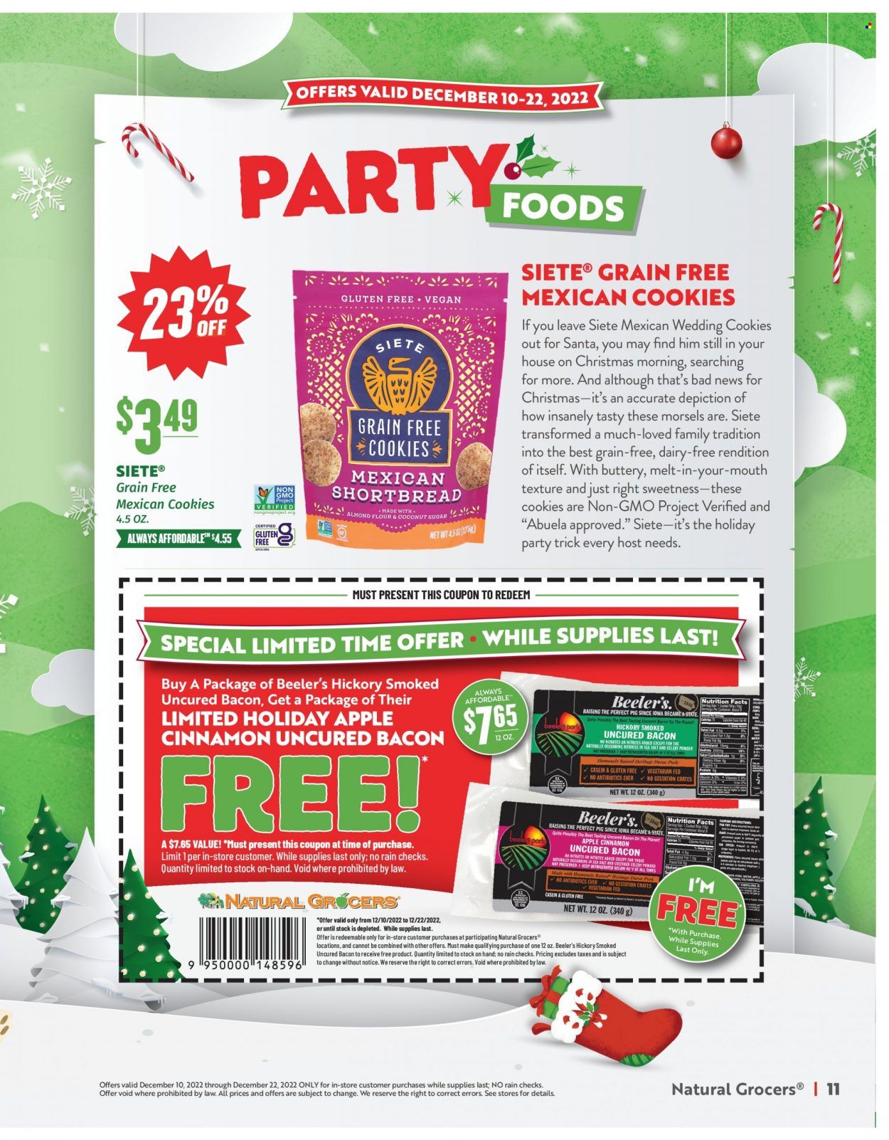 Natural Grocers Weekly Ad Flyer Specials December 10 to December 22, 2022