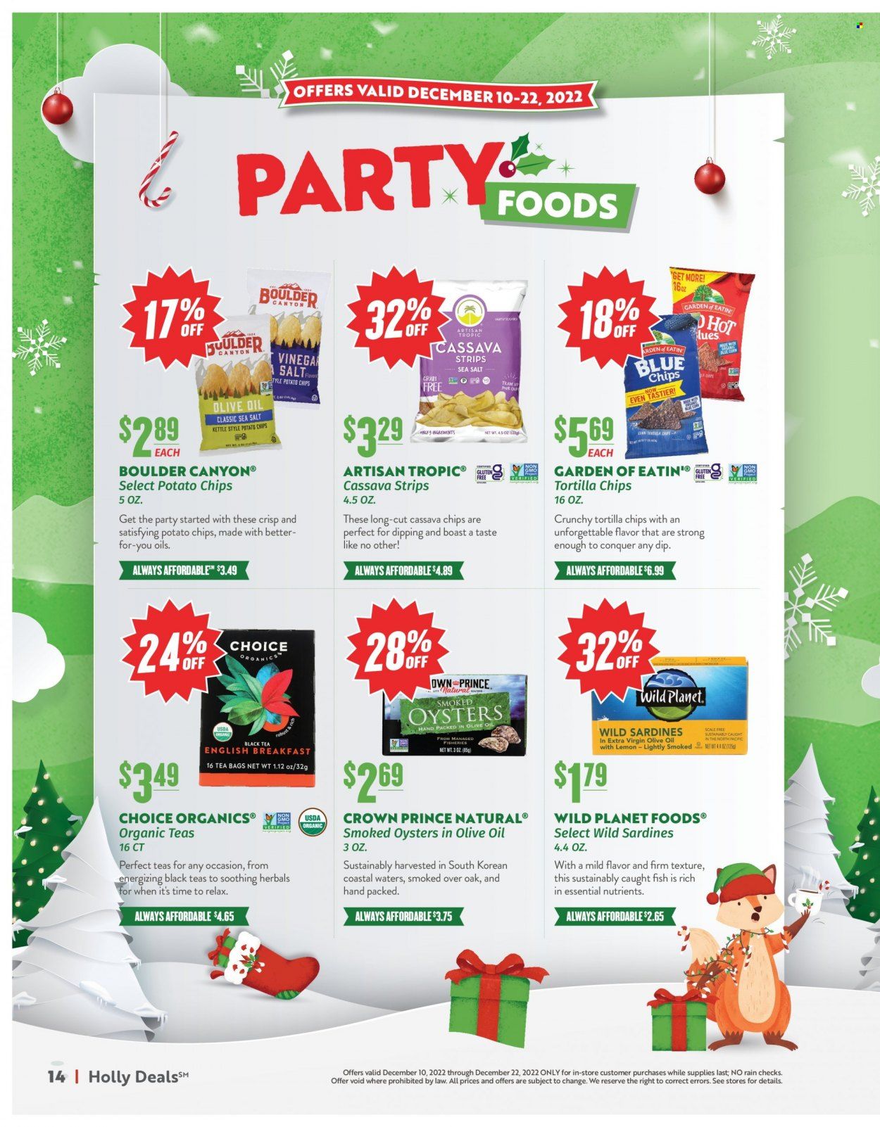 Natural Grocers Weekly Ad Flyer Specials December 10 to December 22, 2022