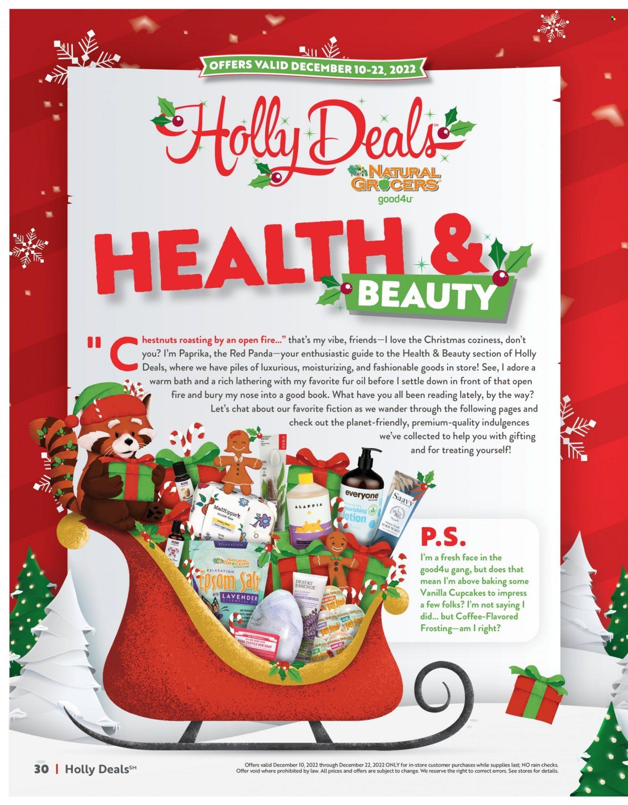 Natural Grocers Weekly Ad Flyer Specials December 10 to December 22, 2022