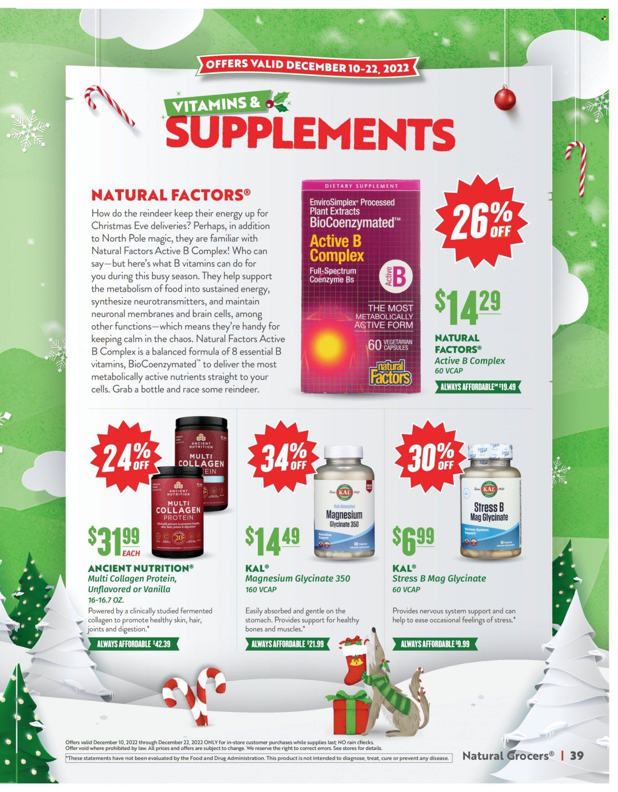 Natural Grocers Weekly Ad Flyer Specials December 10 to December 22, 2022