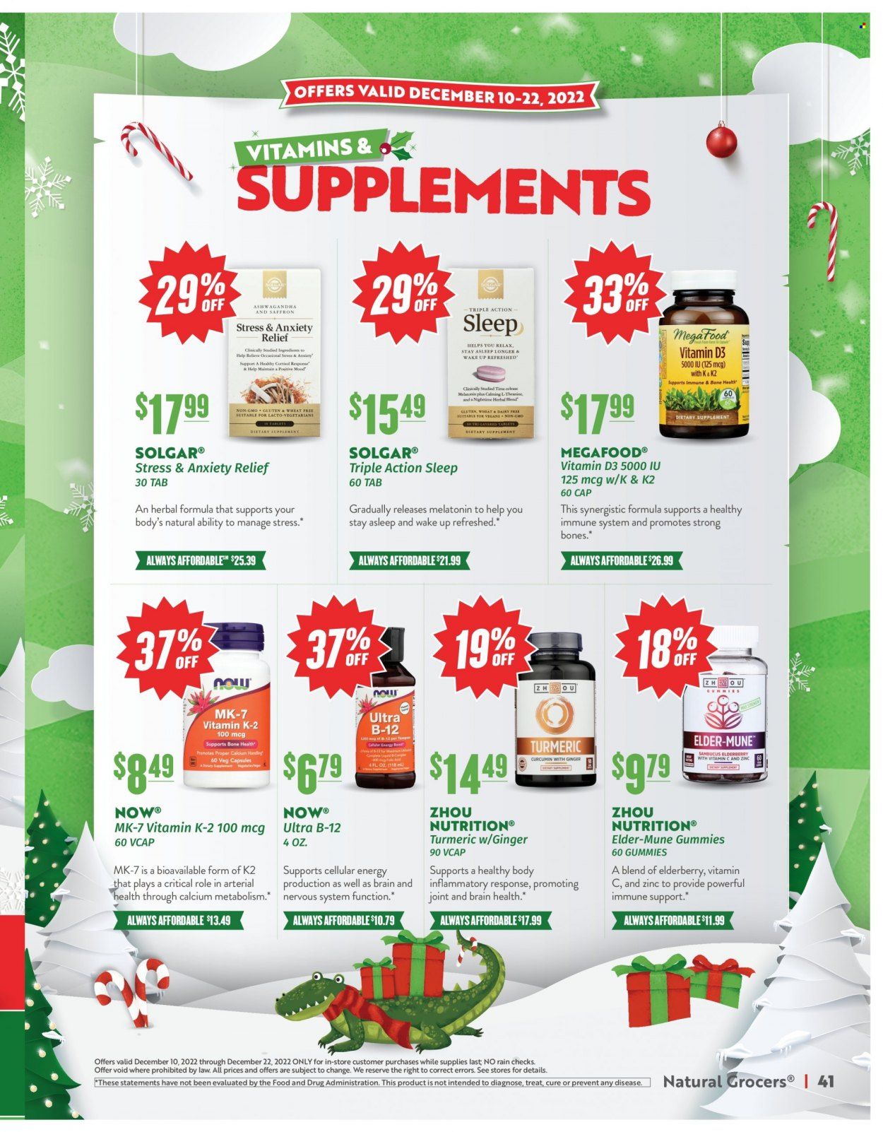 Natural Grocers Weekly Ad Flyer Specials December 10 to December 22, 2022