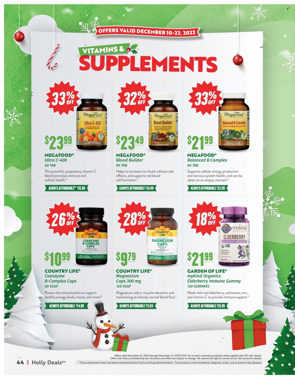 Natural Grocers Weekly Ad Flyer Specials December 10 to December 22, 2022