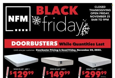 Nebraska Furniture Mart (IA, KS, NE, TX) Weekly Ad Flyer Specials November 25 to November 29, 2022