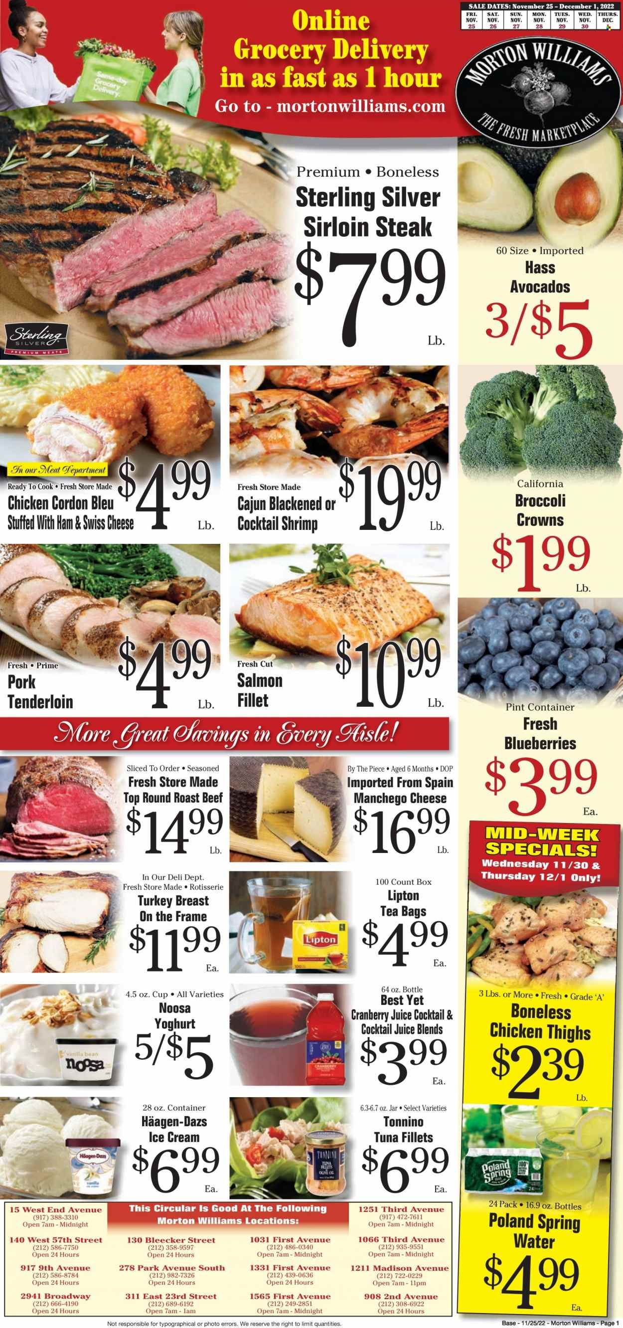 Morton Williams (NY) Weekly Ad Flyer Specials November 25 to December 1, 2022