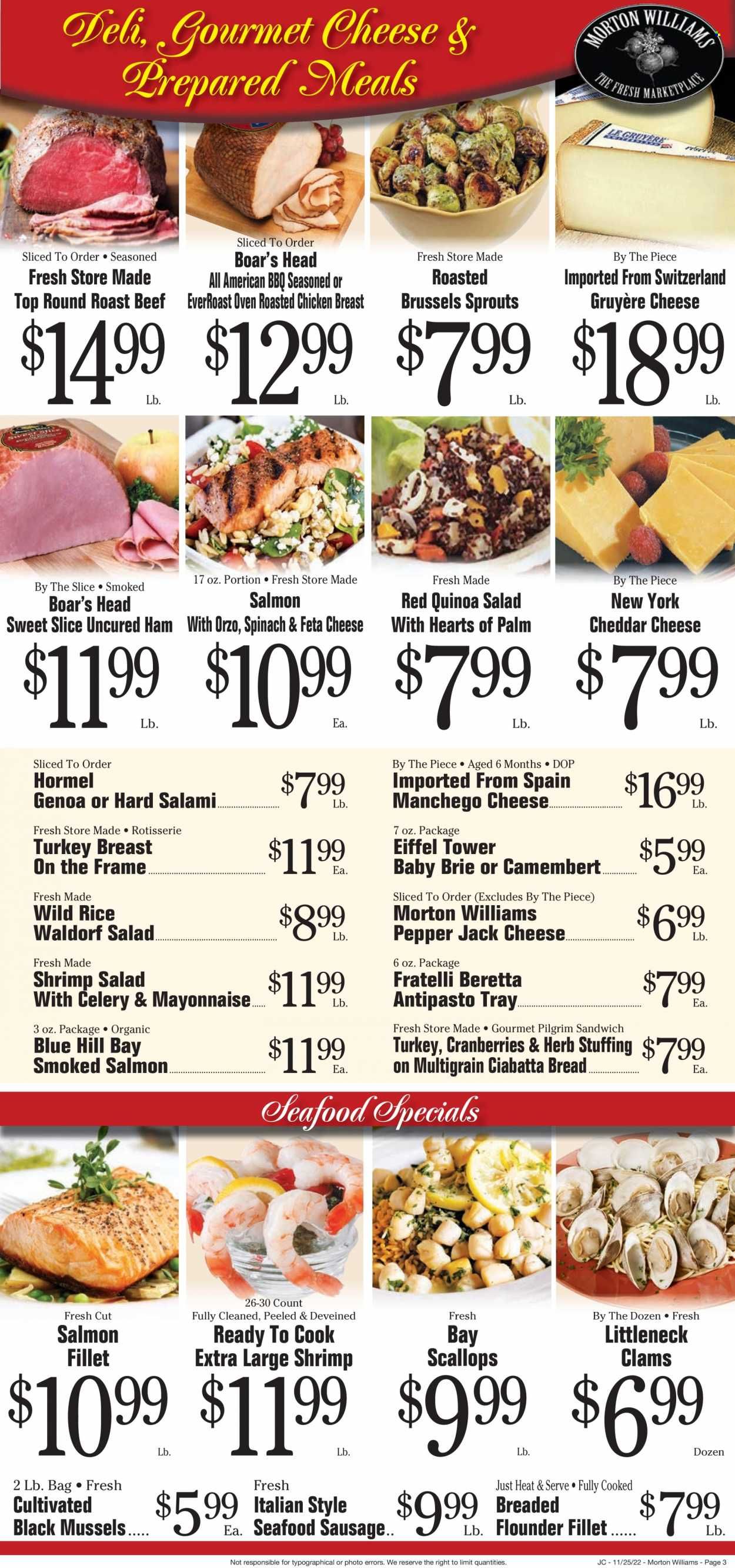 Morton Williams (NJ) Weekly Ad Flyer Specials November 25 to December 1, 2022