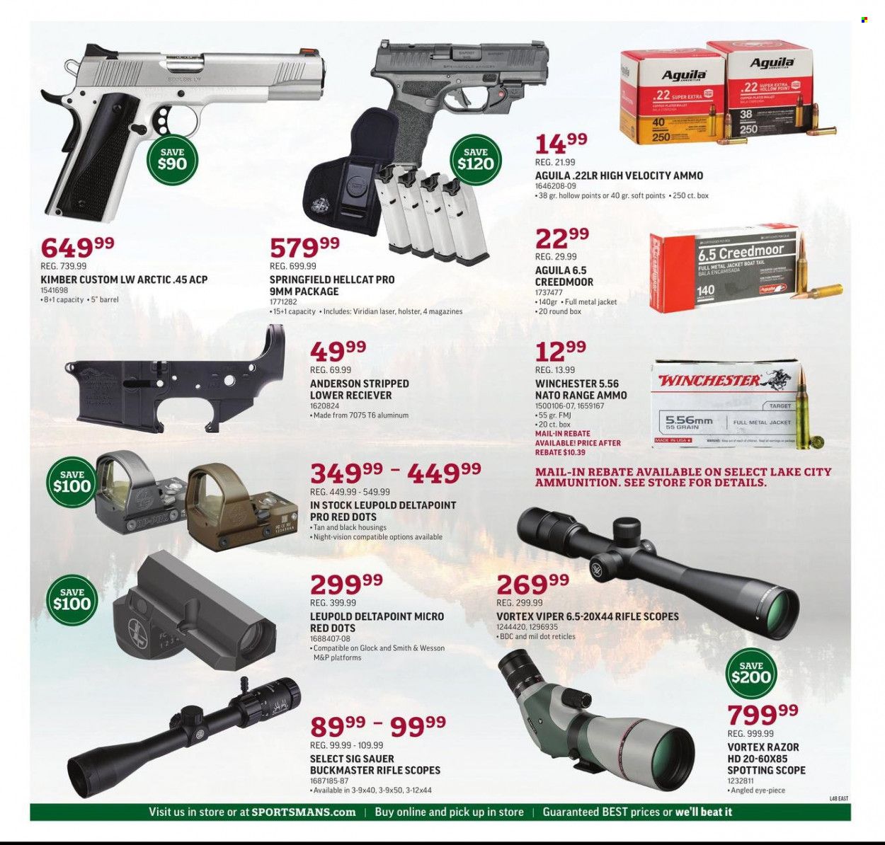 Sportsman's Warehouse Weekly Ad Flyer Specials November 25 to December 1, 2022