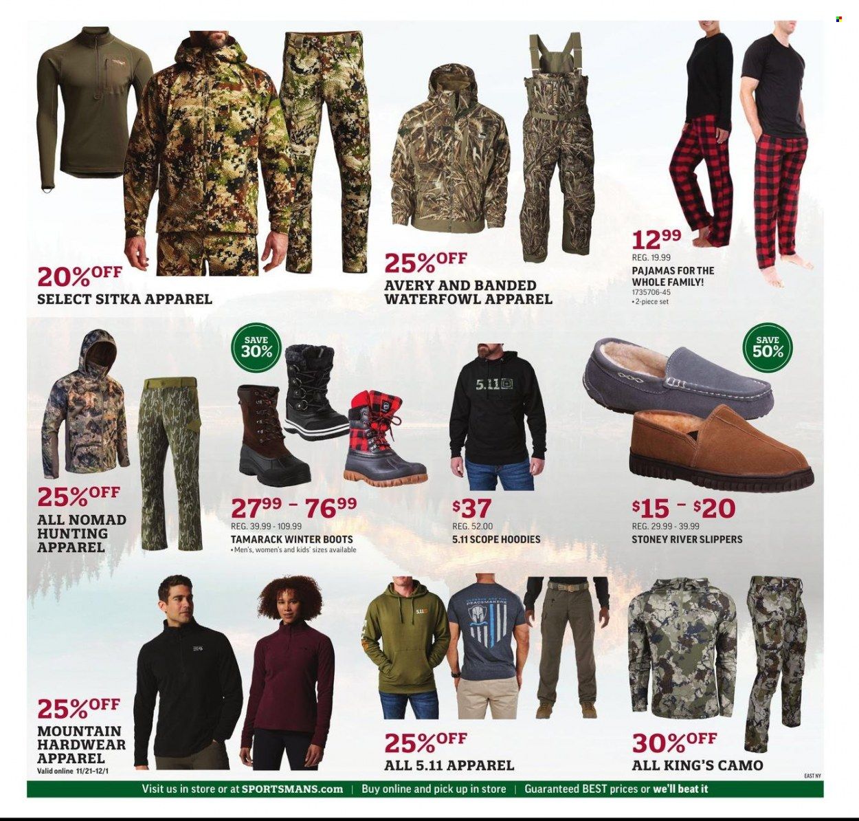 Sportsman's Warehouse Weekly Ad Flyer Specials November 25 to December 1, 2022