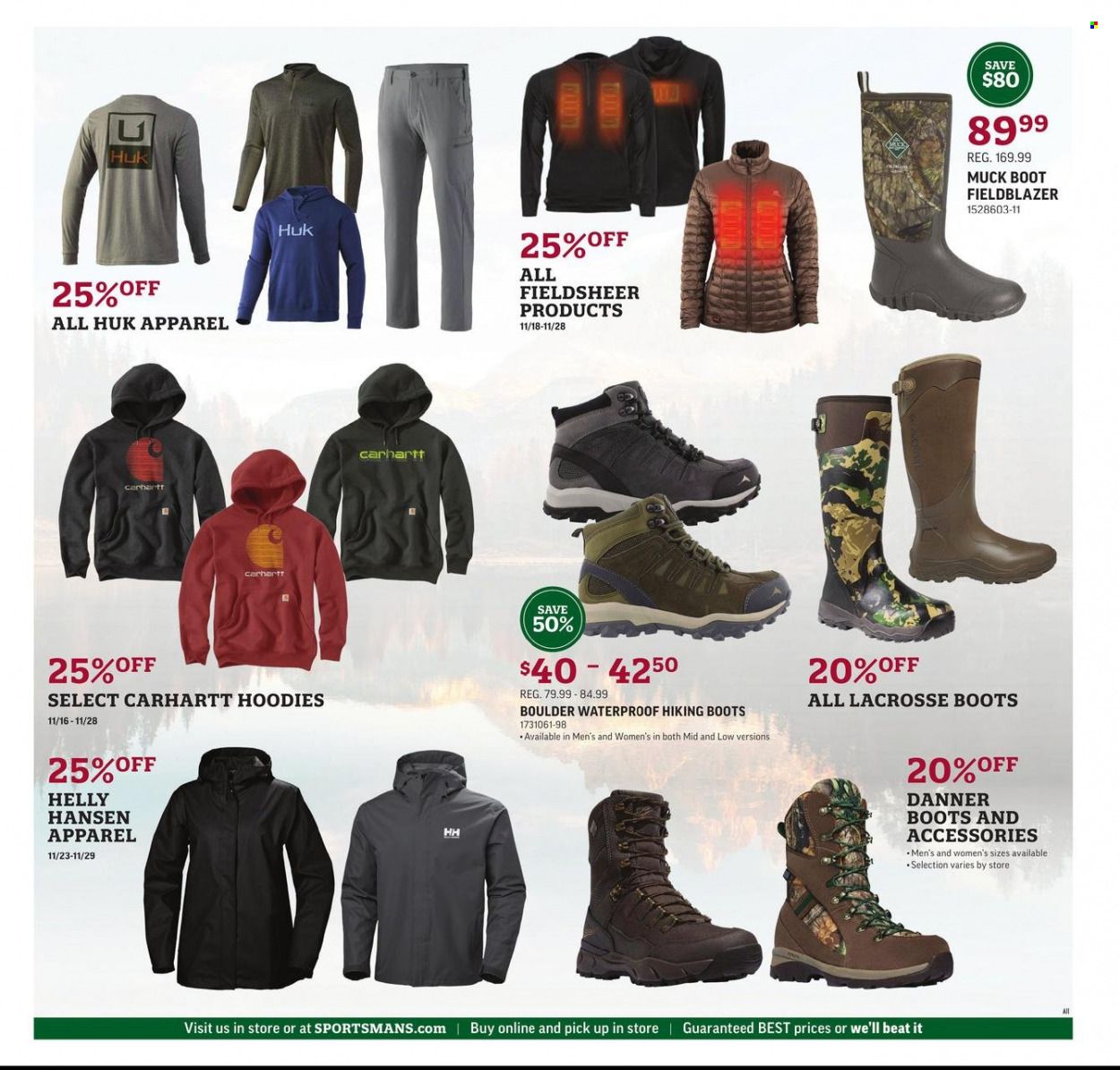 Sportsman's Warehouse Weekly Ad Flyer Specials November 25 to December 1, 2022